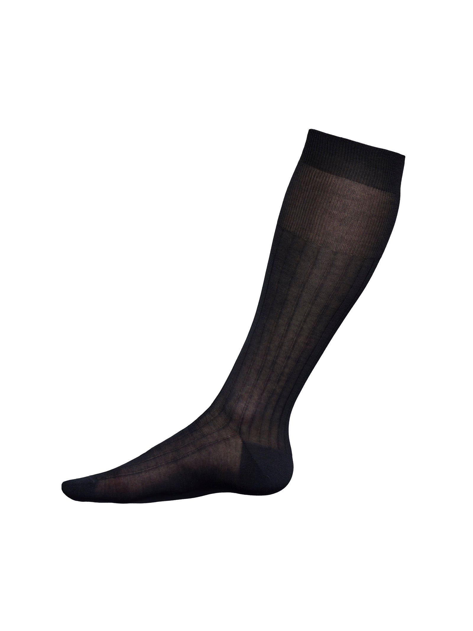 Ragno Filo di Scozia Calza Sottoginocchio Calze Cotone Blu Outer Space