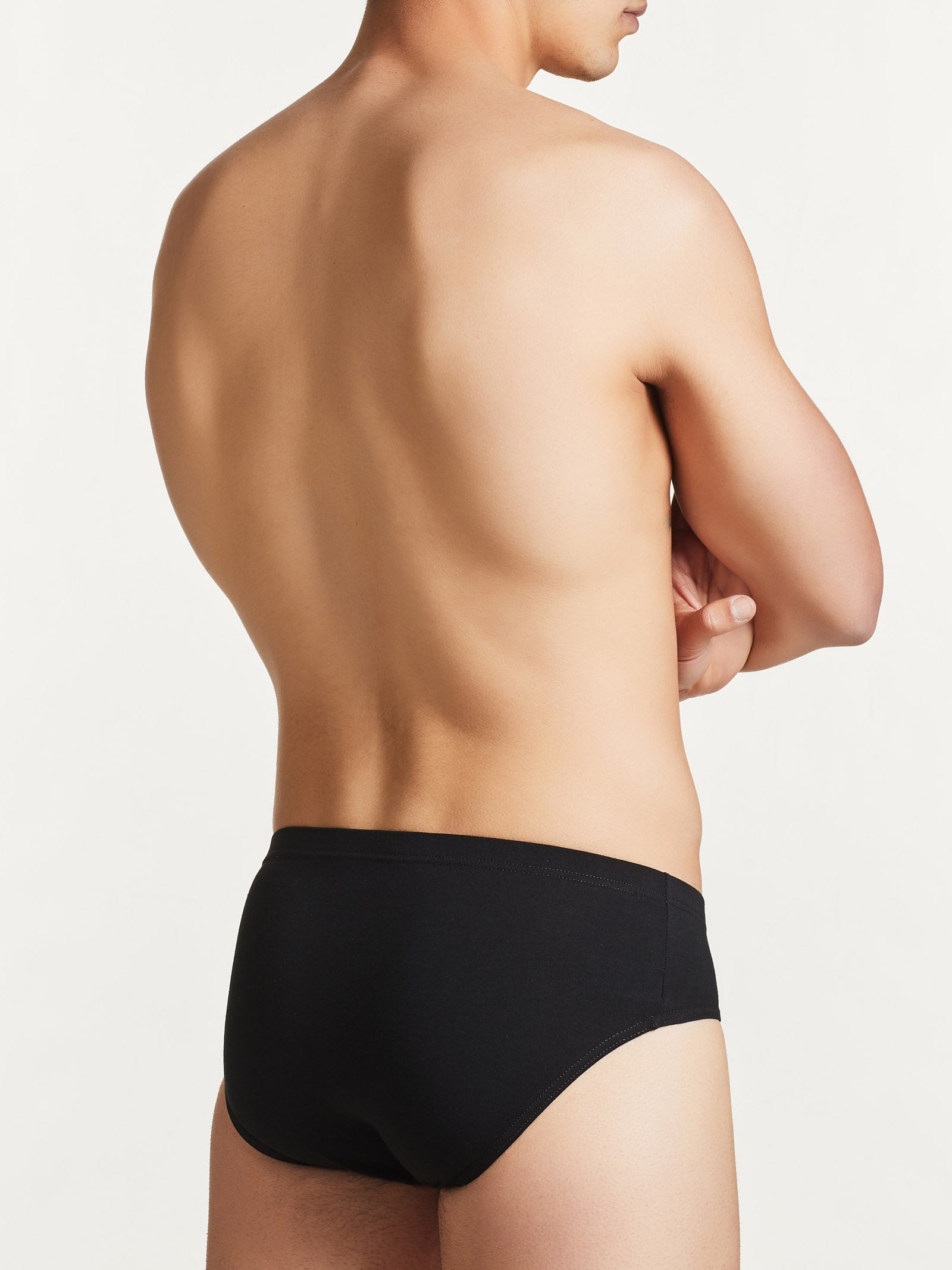 Ragno Sport Slip cotone slip nero Tripack 3 pezzi