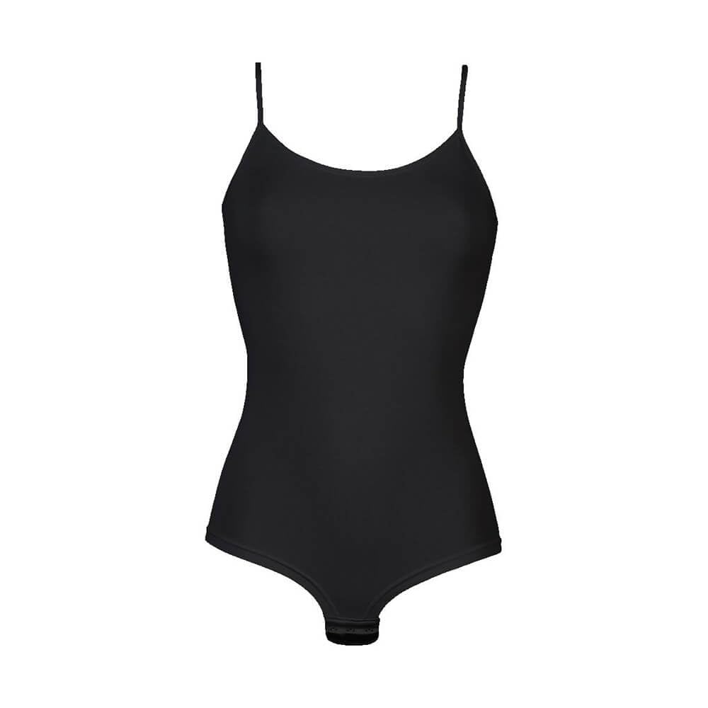 Lady C body donna cotone spallina sottile uso quotidiano