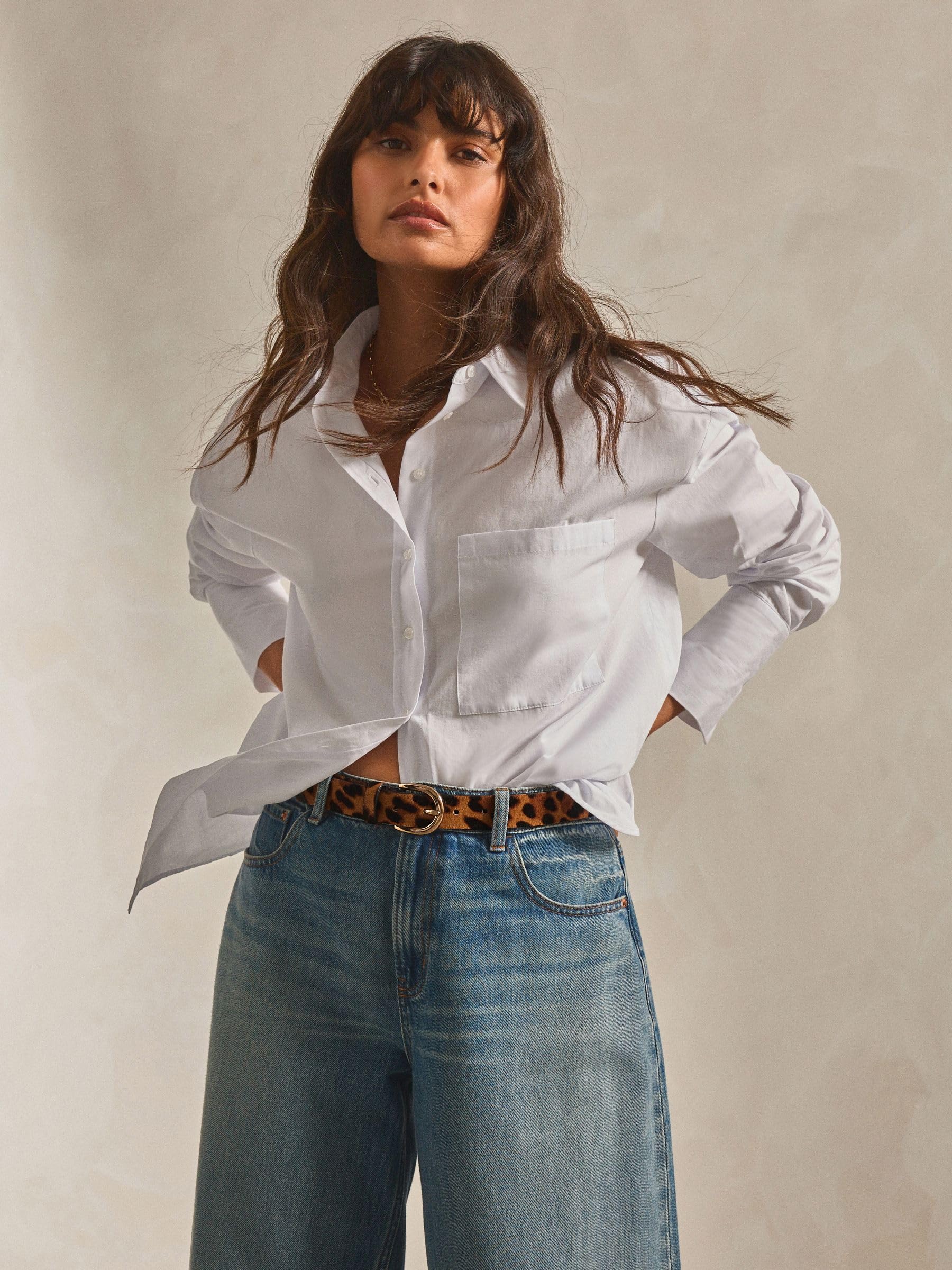 Next cintura regular in pelle donna taglia XS vera pelle