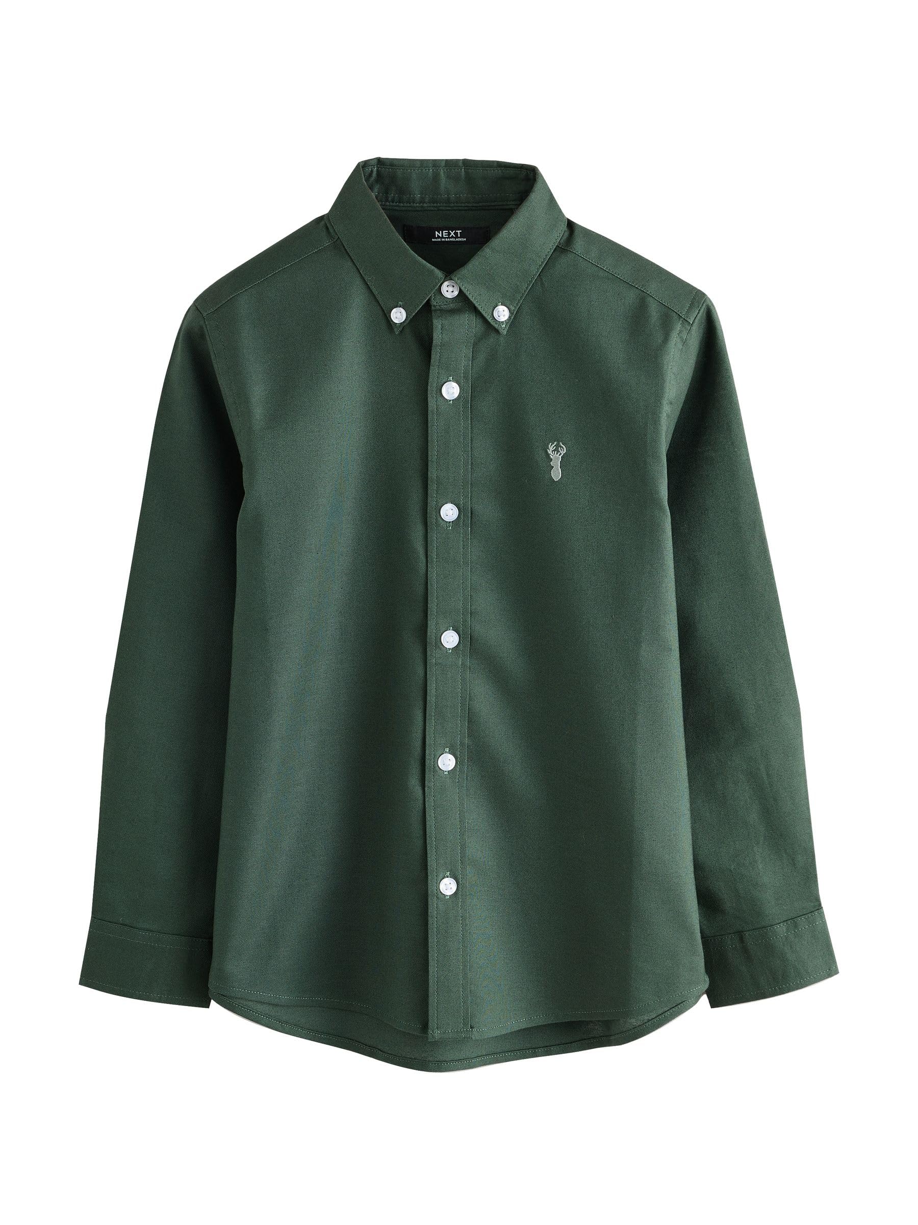 Next camicia Oxford ragazzo 116 manica lunga