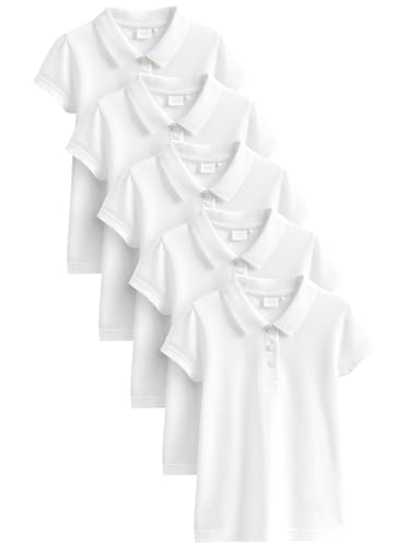 Next polo bambina cotone manica corta confezione 5