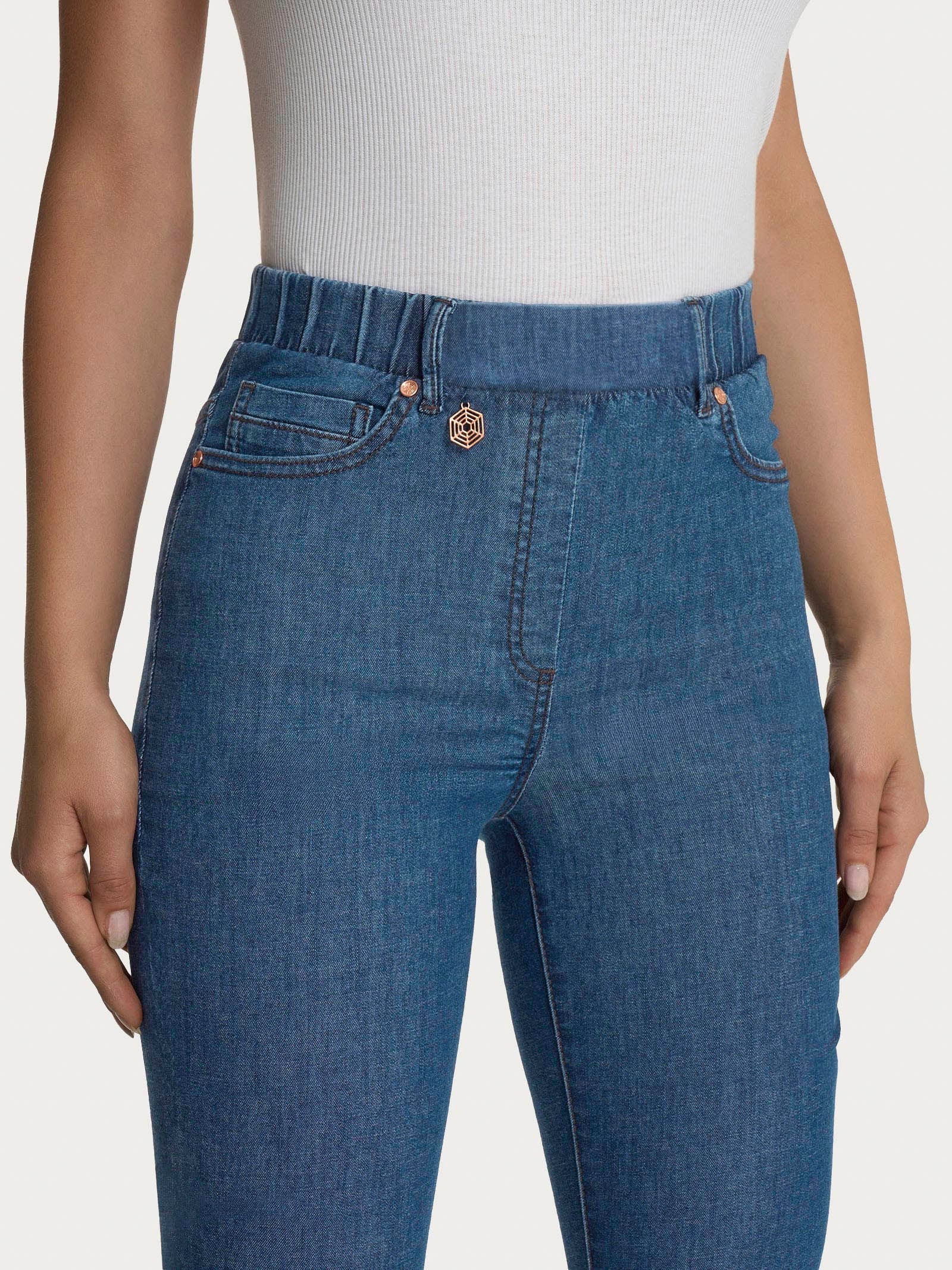 Ragno Super Denim jeans 5 tasche Delavé