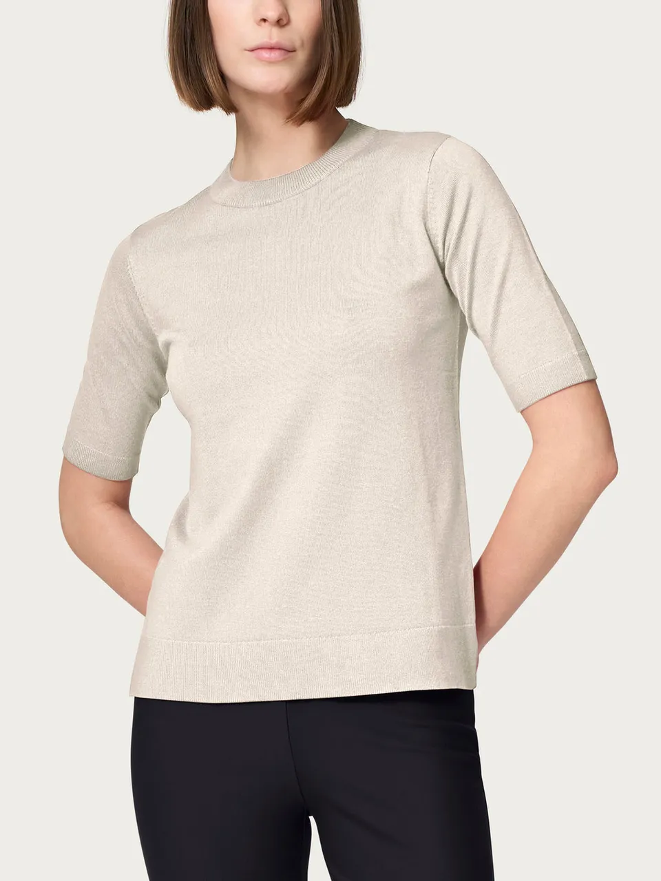 Ragno Four Seasons maglione girocollo Champignon