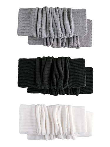 Geo Next The Set scaldamuscoli cotone 3 paia grigio ecru nero