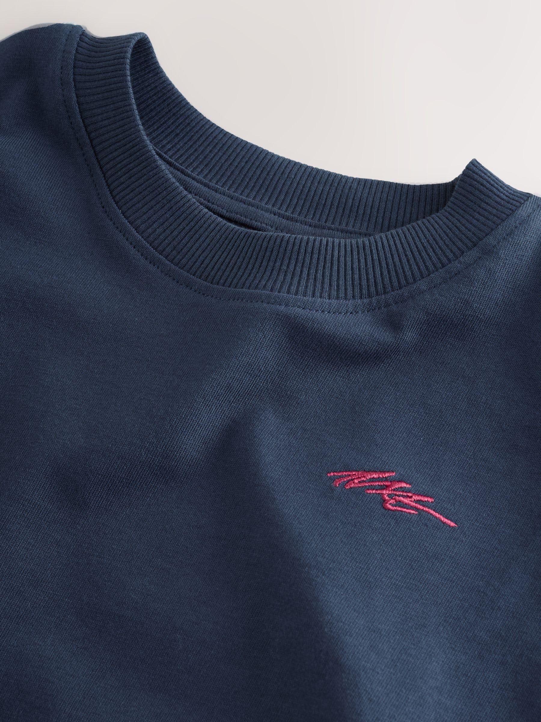 Geo Next t-shirt ragazzo logo petto 4 pezzi