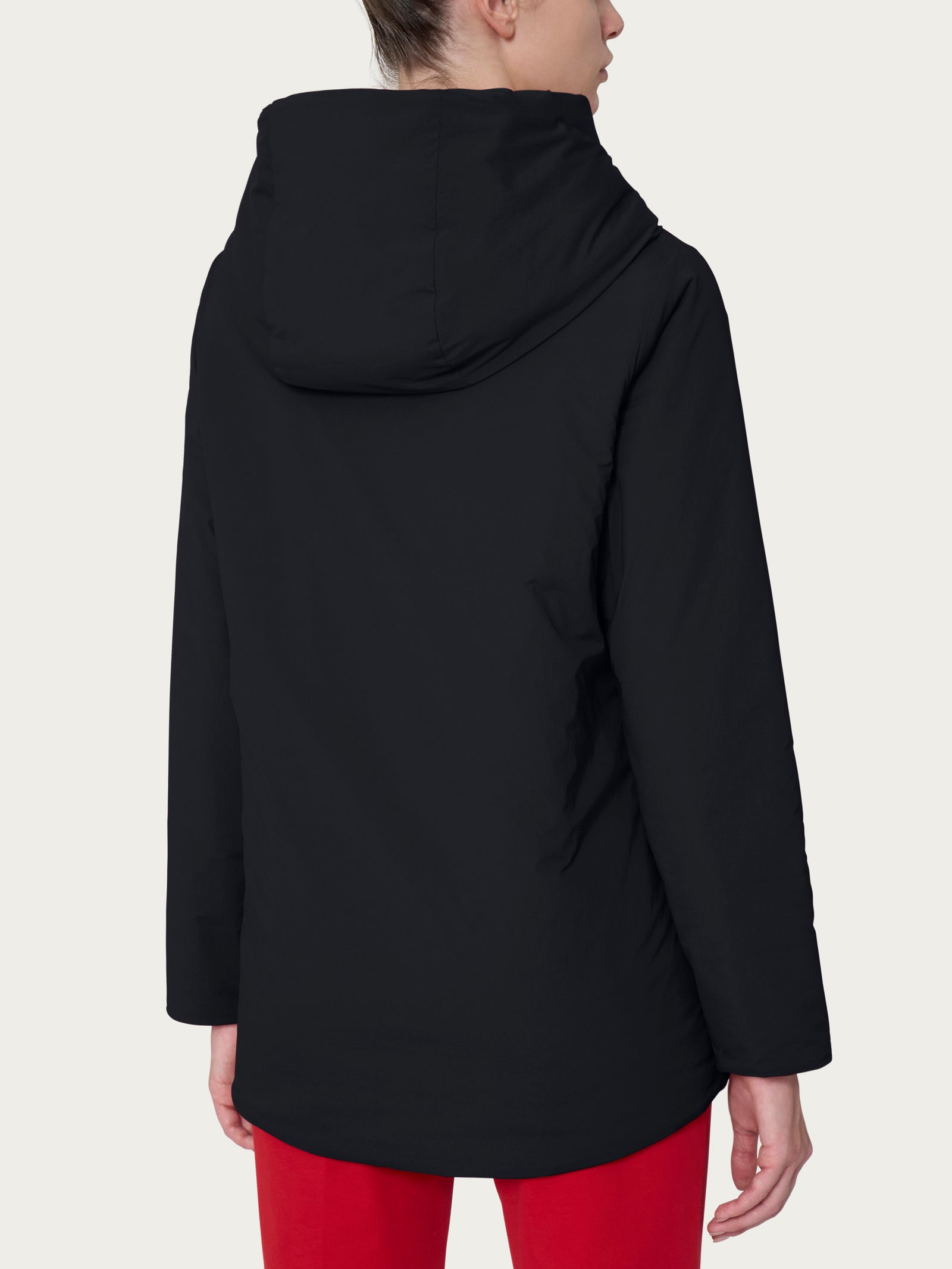 Ragno Cappotto Piumerino 150g Lana Nero