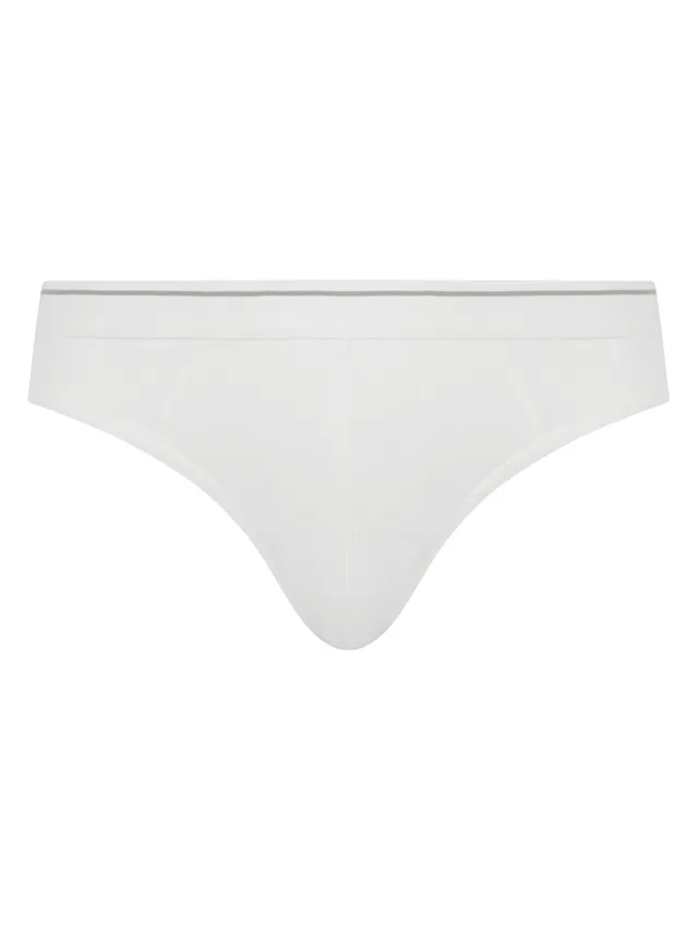 Ragno Compact Slip uomo cotone bianco tripack elastico a vista