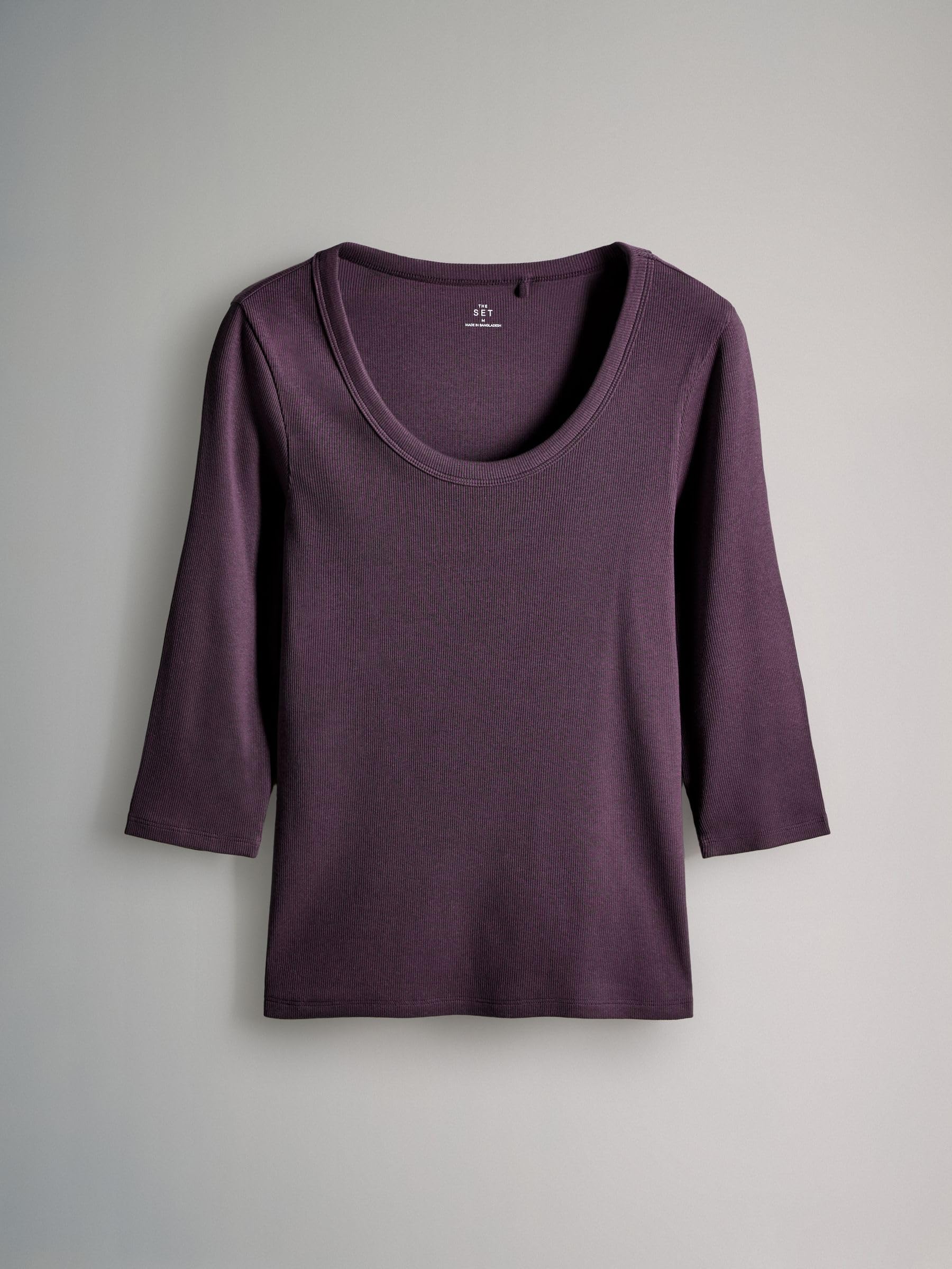 Geo Next The Set T-shirt coste scollo rotondo manica 3/4 da 4