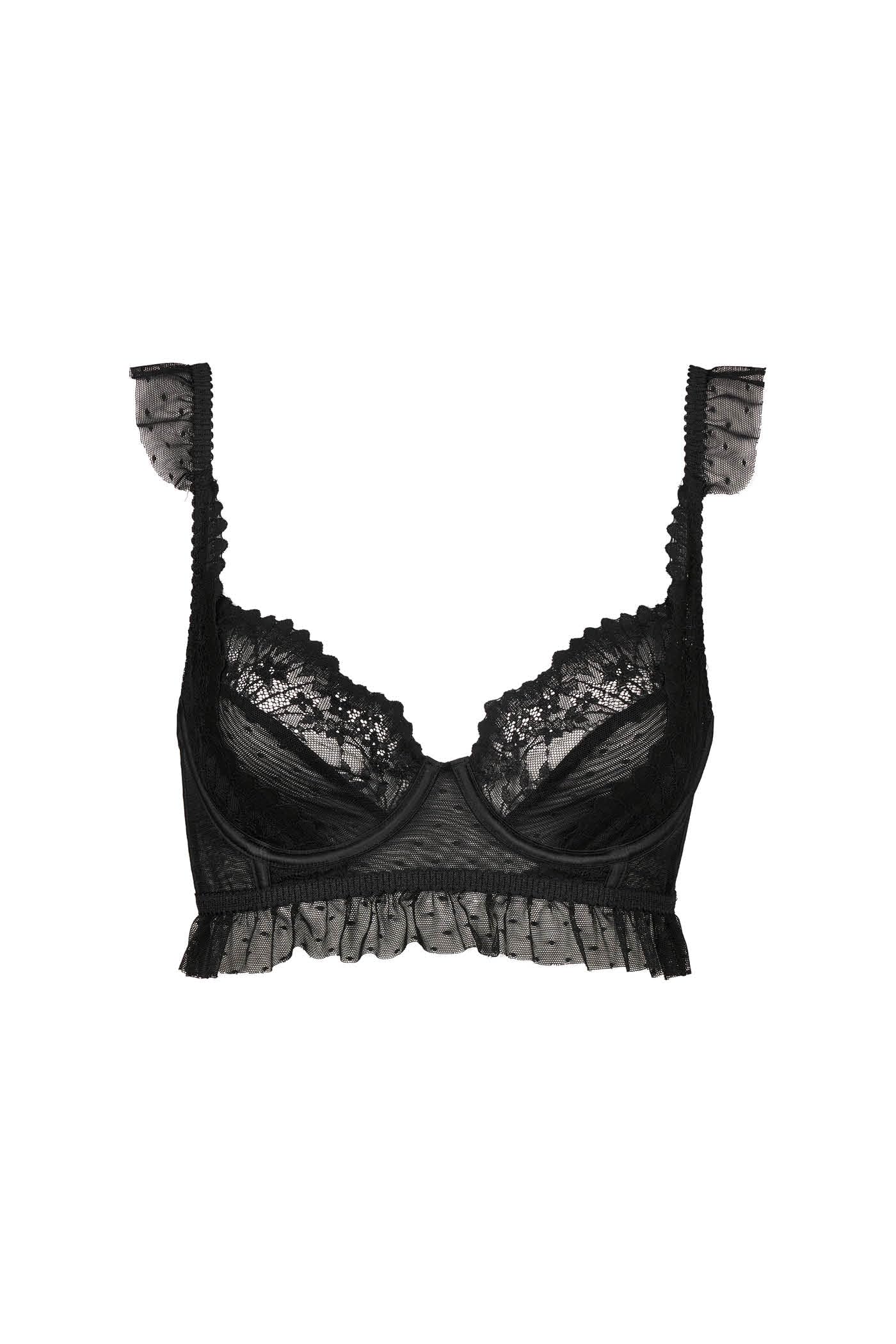 Goldenpoint Lolita bustier in pizzo e tulle