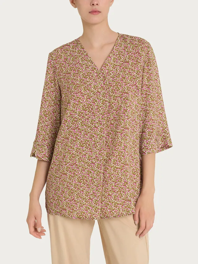 Ragno Ecoseta blusa donna Cattleya manica 3/4