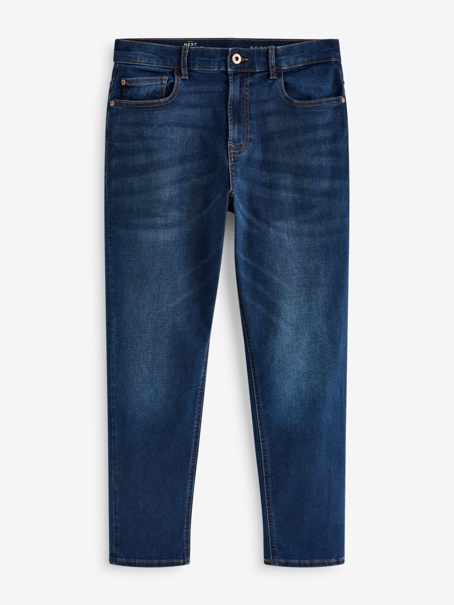 Next jeans classici uomo elasticizzati blu indigo 30W/31L