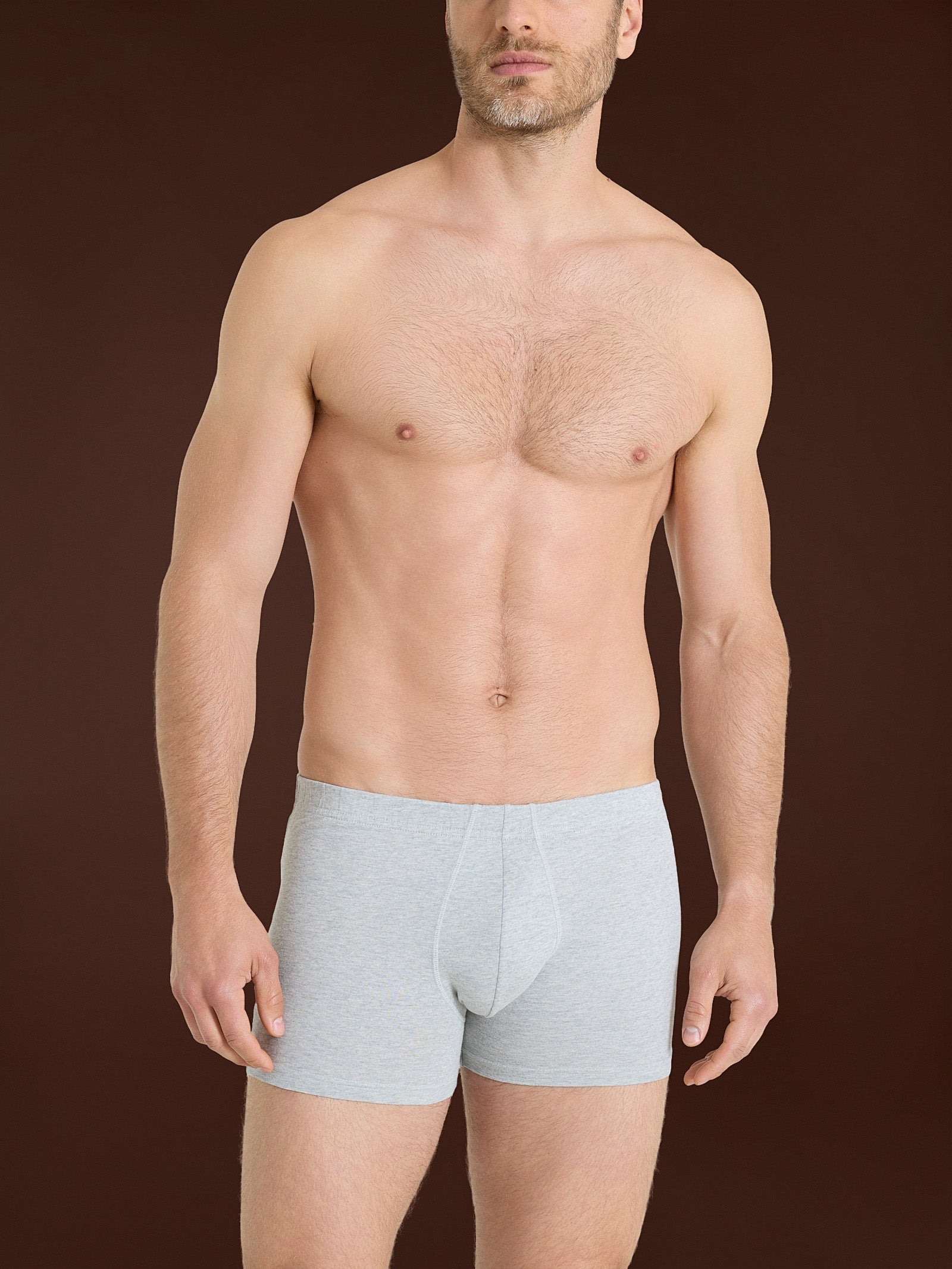 Ragno Dynamic Parigamba Boxer Argento Mel. Tri-pack 3 pezzi