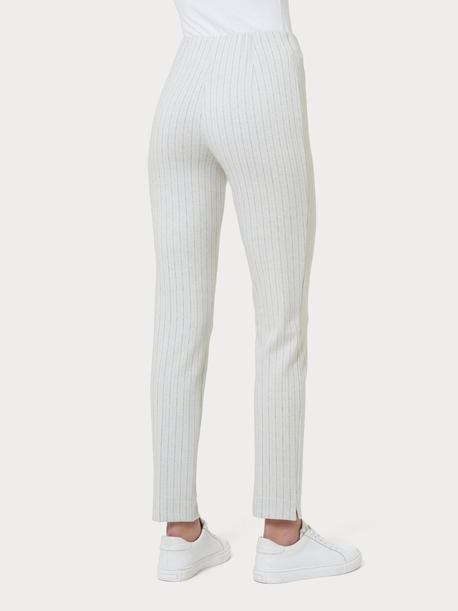Ragno Compact The Cigarette pantalone argento skinny