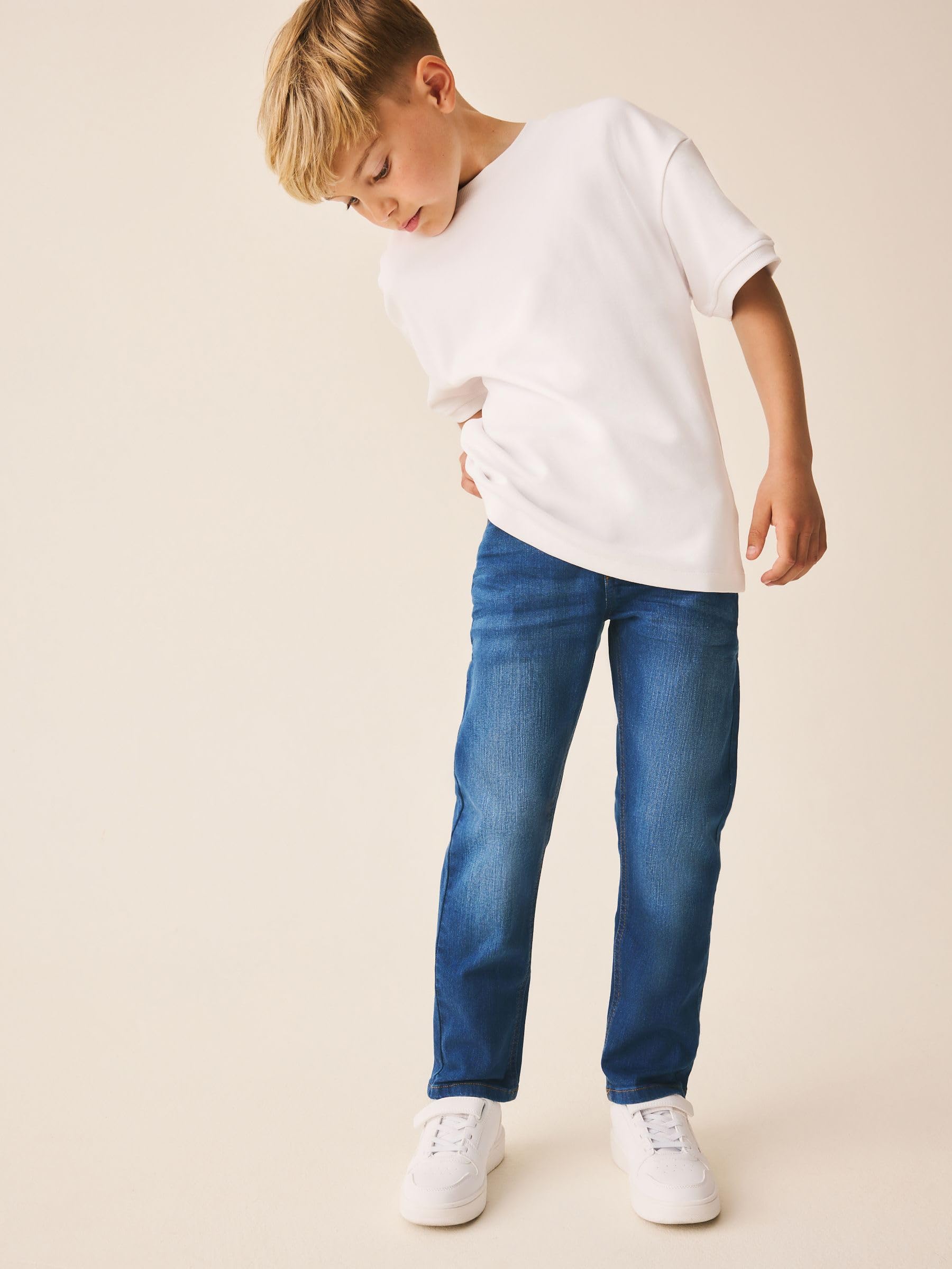 Next Jeans Ragazzo Regular Skinny Elasticizzati 5 Tasche