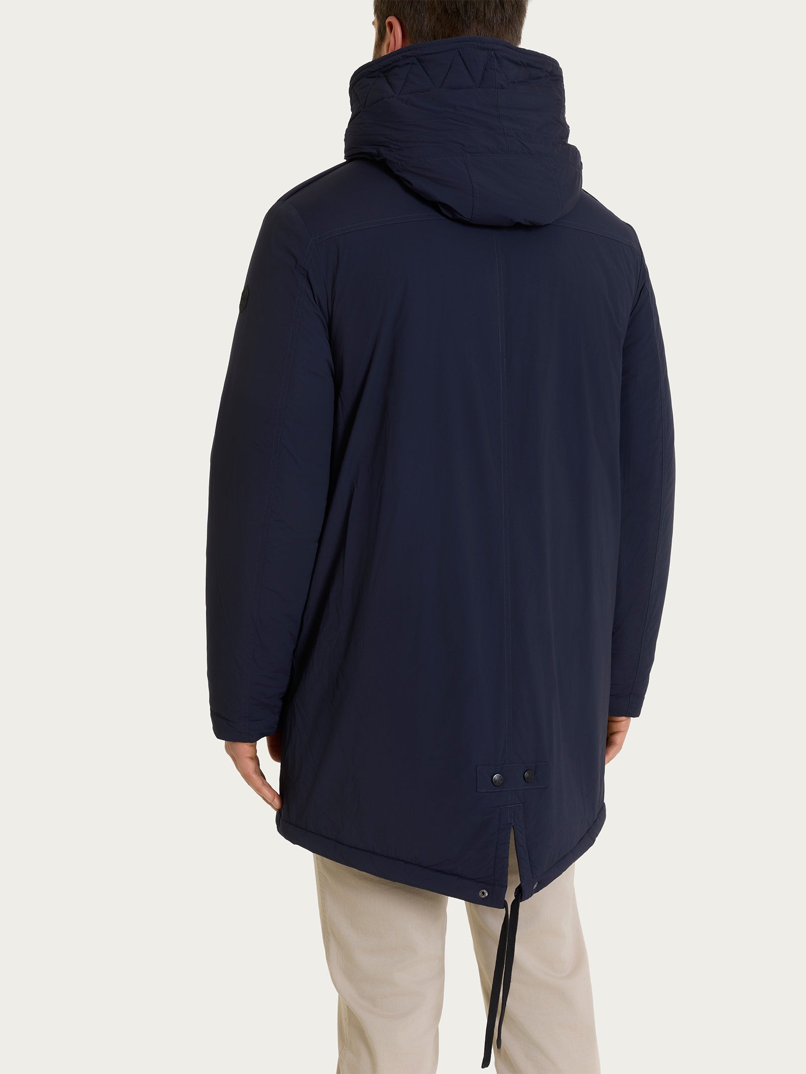 Ragno Comfort piumerino anorak uomo Navy imbottitura lana