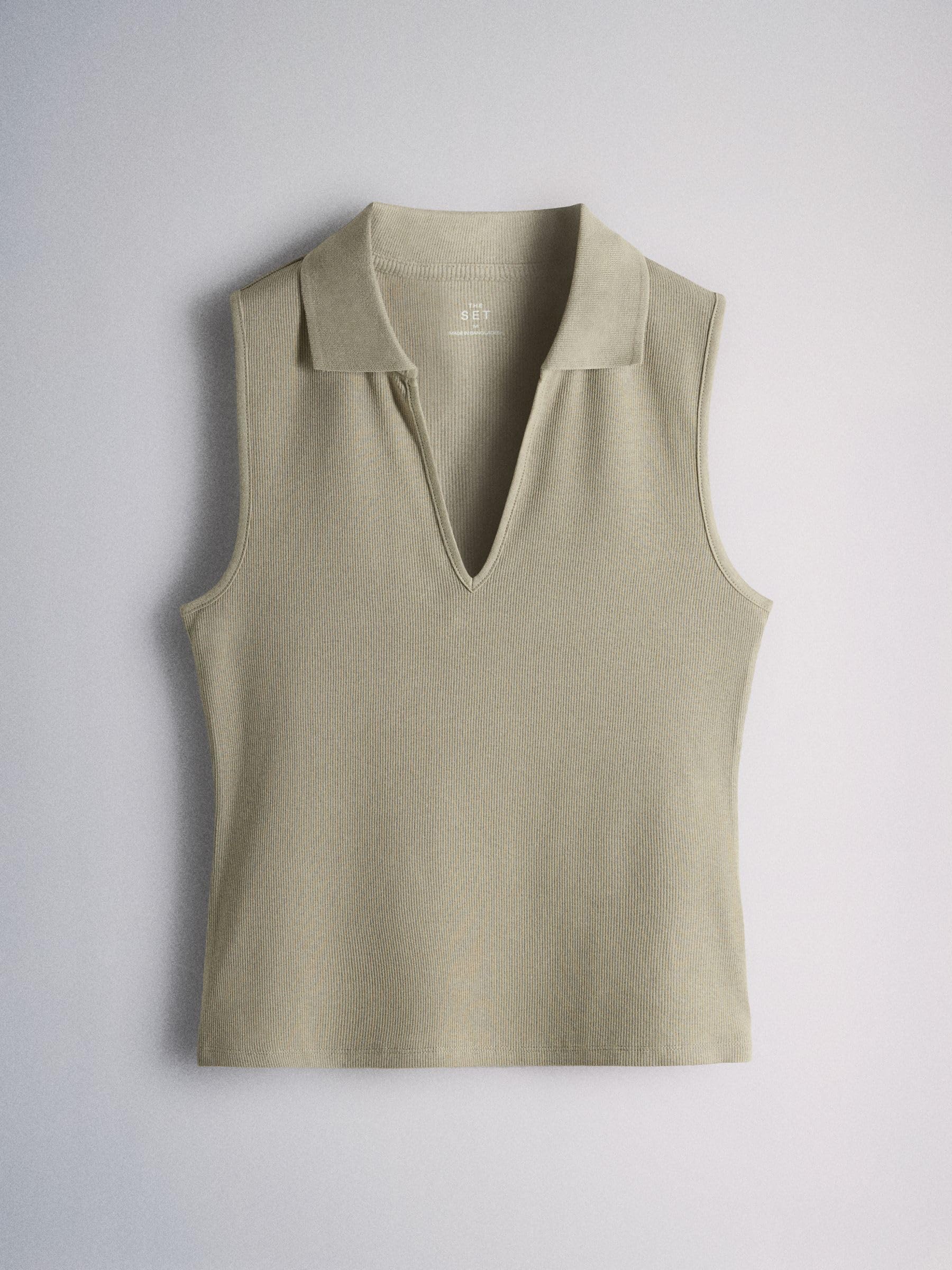 Next The Set polo colletto a coste donna 3 pezzi taglia M