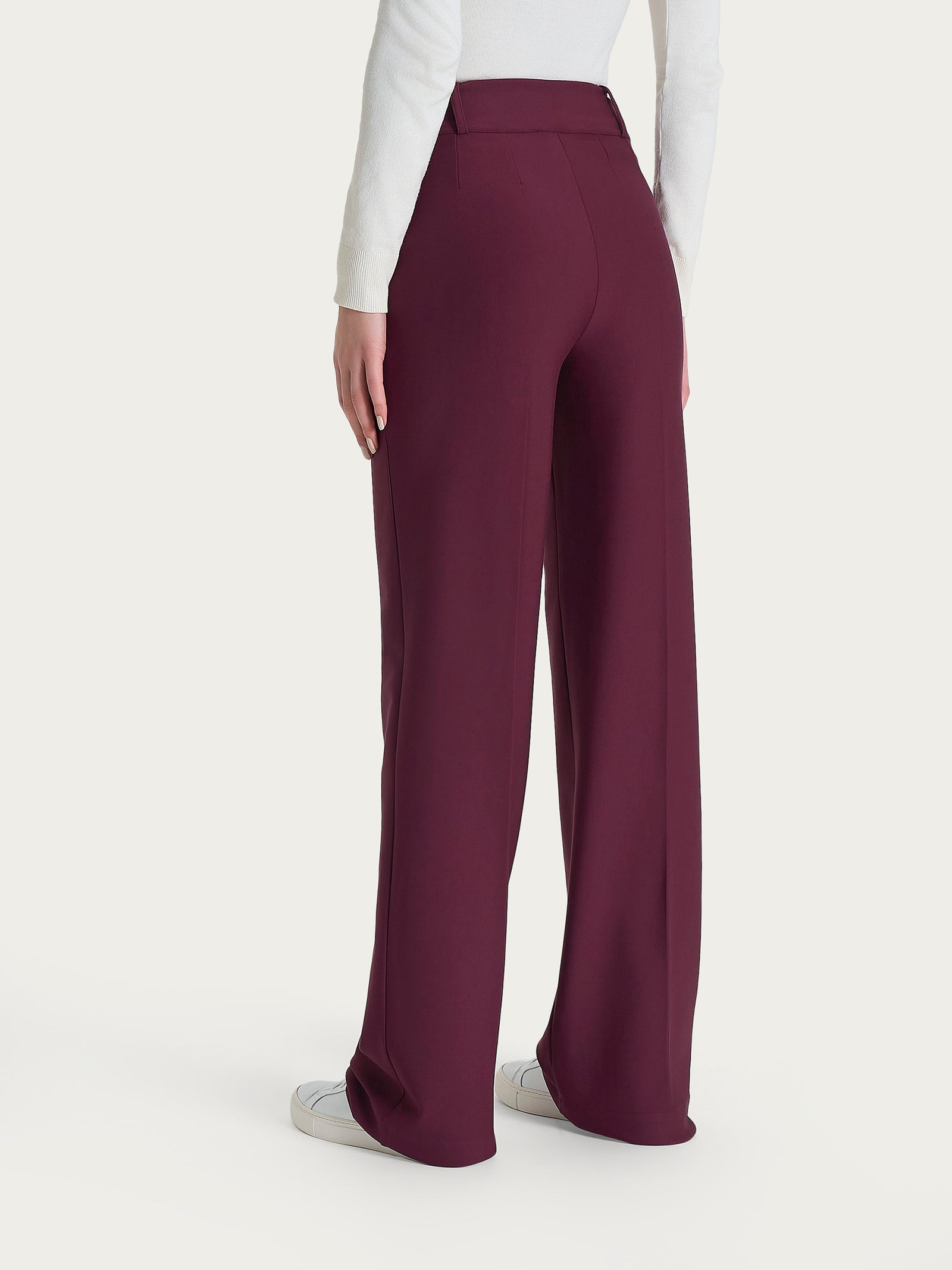 Ragno Compact pantalone ampio Fig wide leg