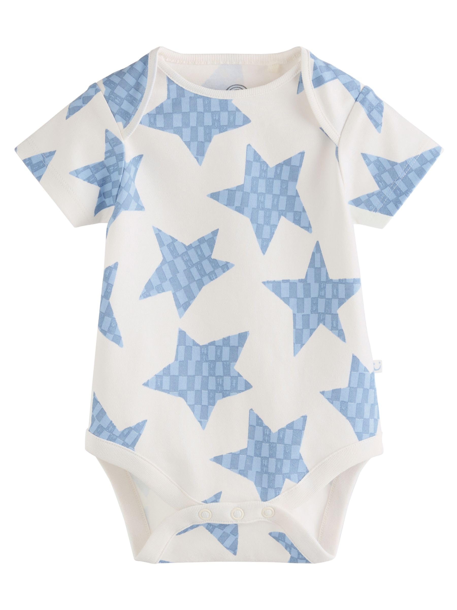 Next Body Neonato Maniche Corte 5 Pezzi Cotone Blu