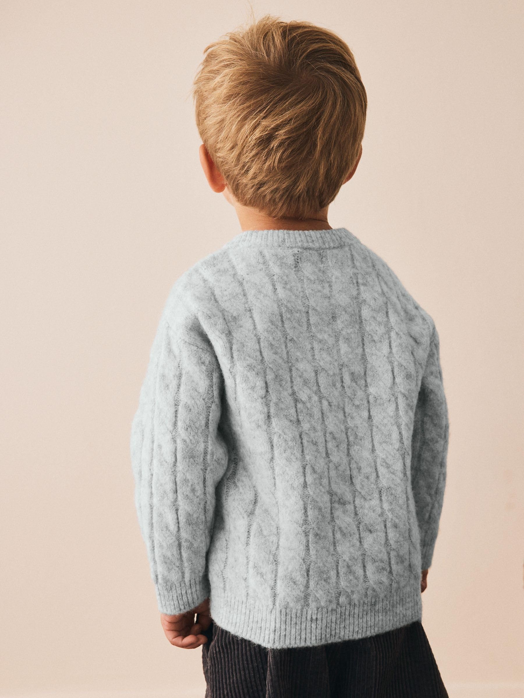 Next maglia serafino bambino 80-86 manica lunga morbida