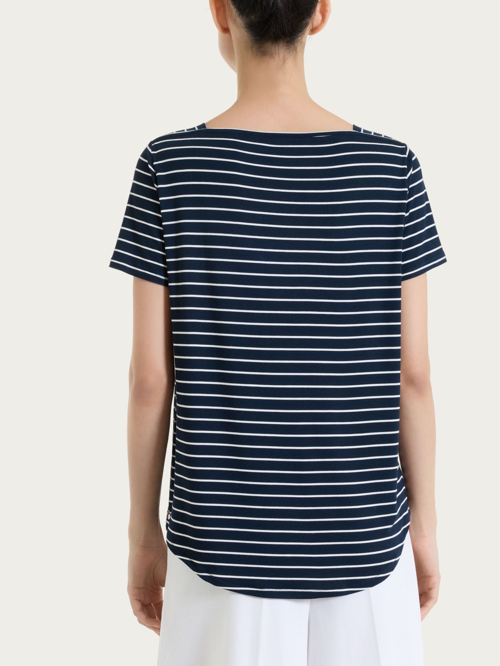 Ragno Summer Light maglietta righe barchetta fant bleu