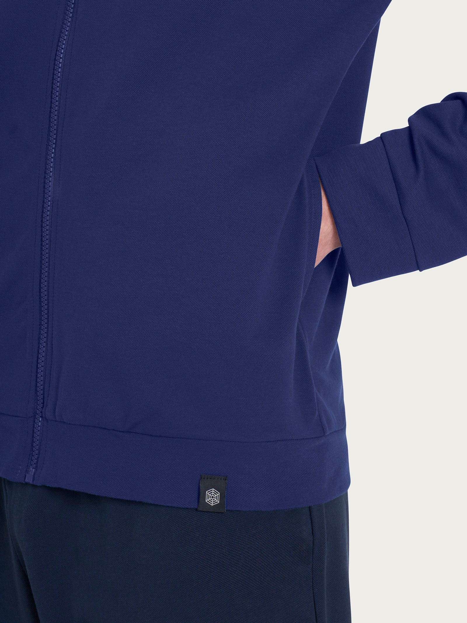 Ragno Eco Cotton Tuta Pigiama Blueberry cotone piquet