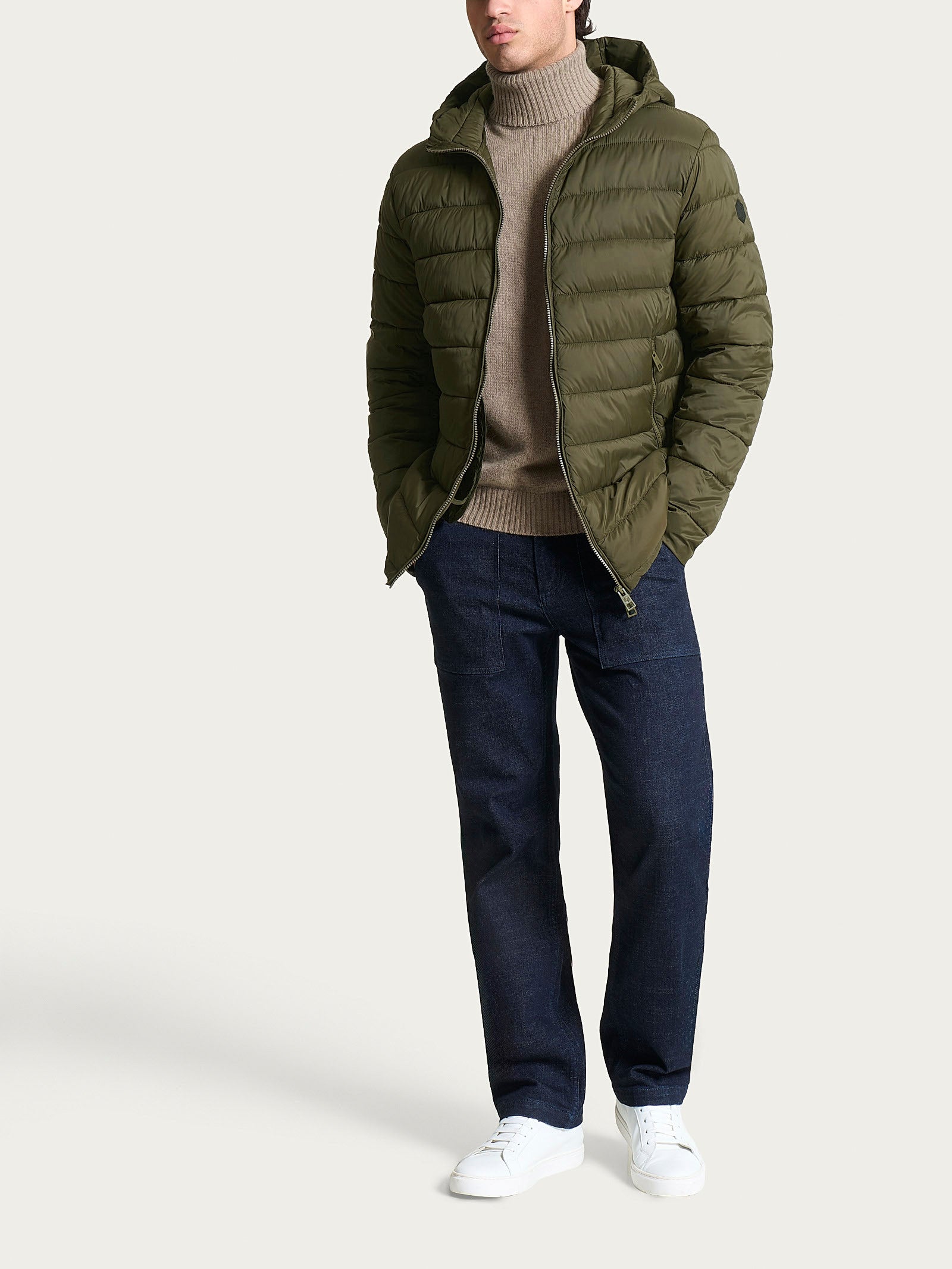Ragno Vegan Down piumino uomo Dark Olive