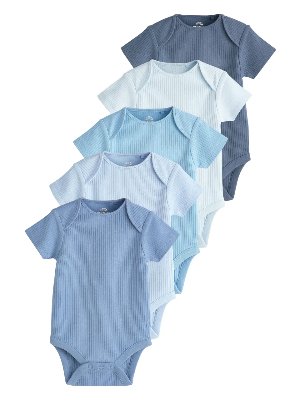 Next body neonato maniche corte cotone confezione 5