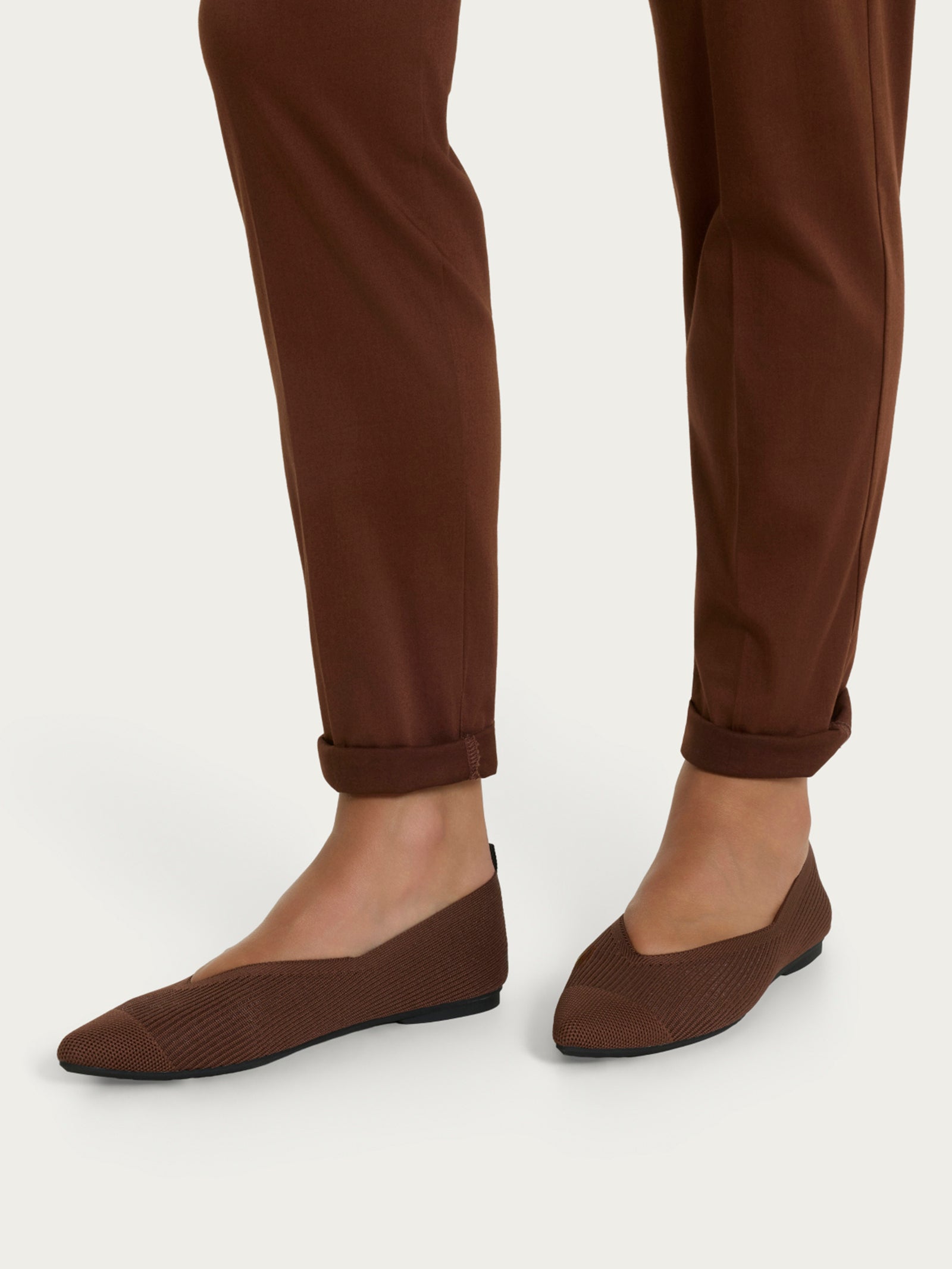 Ragno Ballerine Slip On Maglia Cappuccino