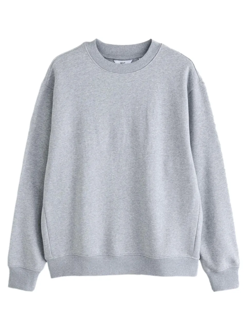 Next felpa girocollo cotone pesante uomo regular