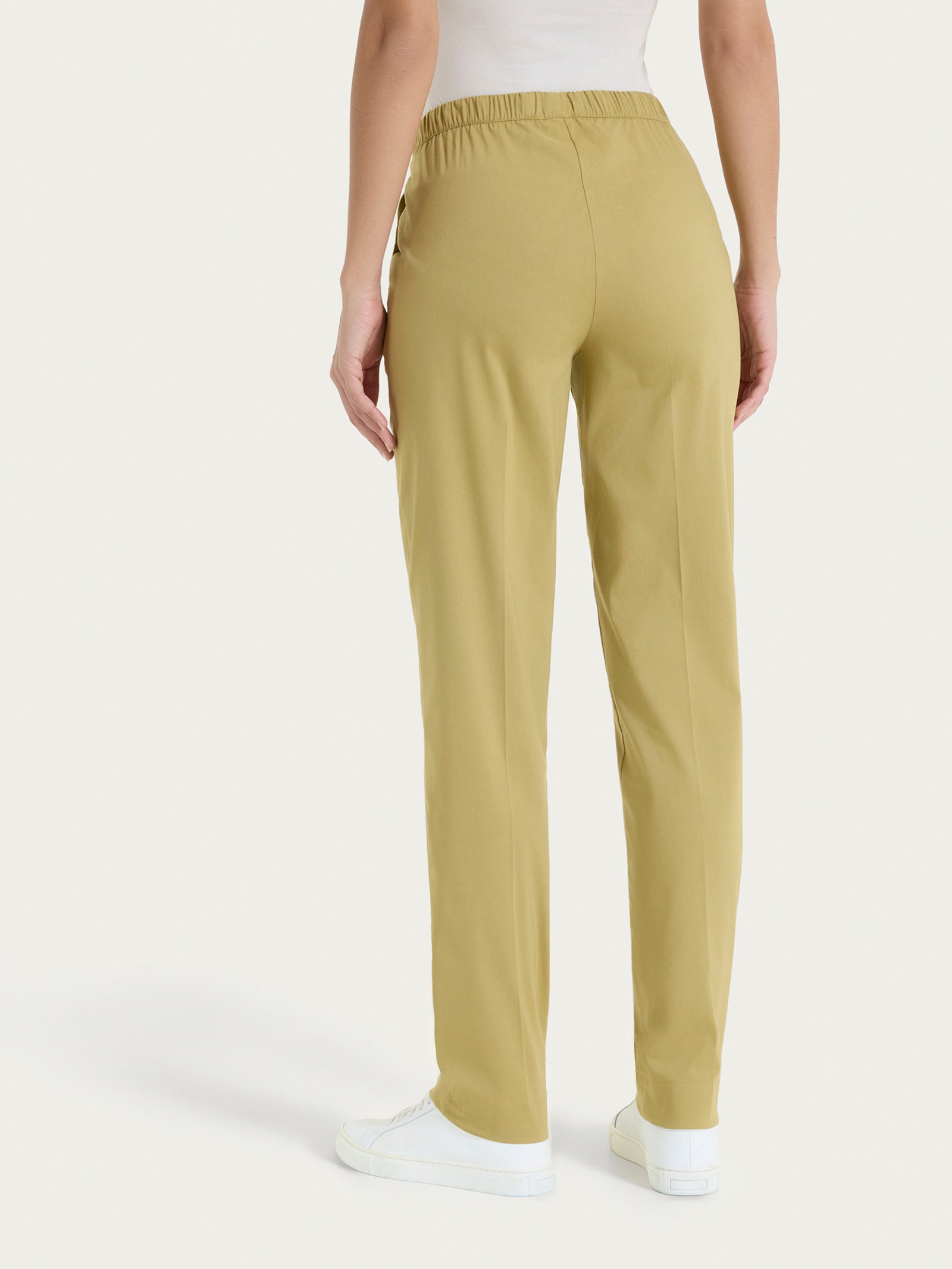 Ragno Super Fresh Pantalone Jogger Khaki Cotone Elasticizzato