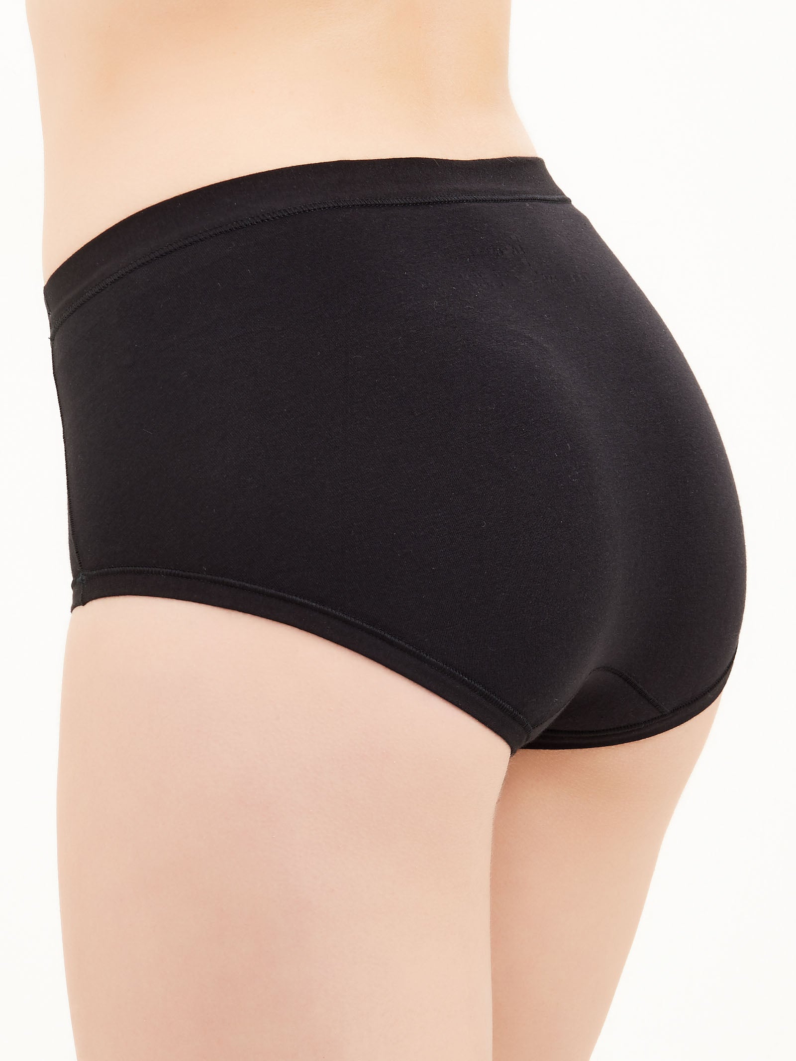Ragno Comfort Slip Alto in Cotone Nero Bipack 2 Pezzi