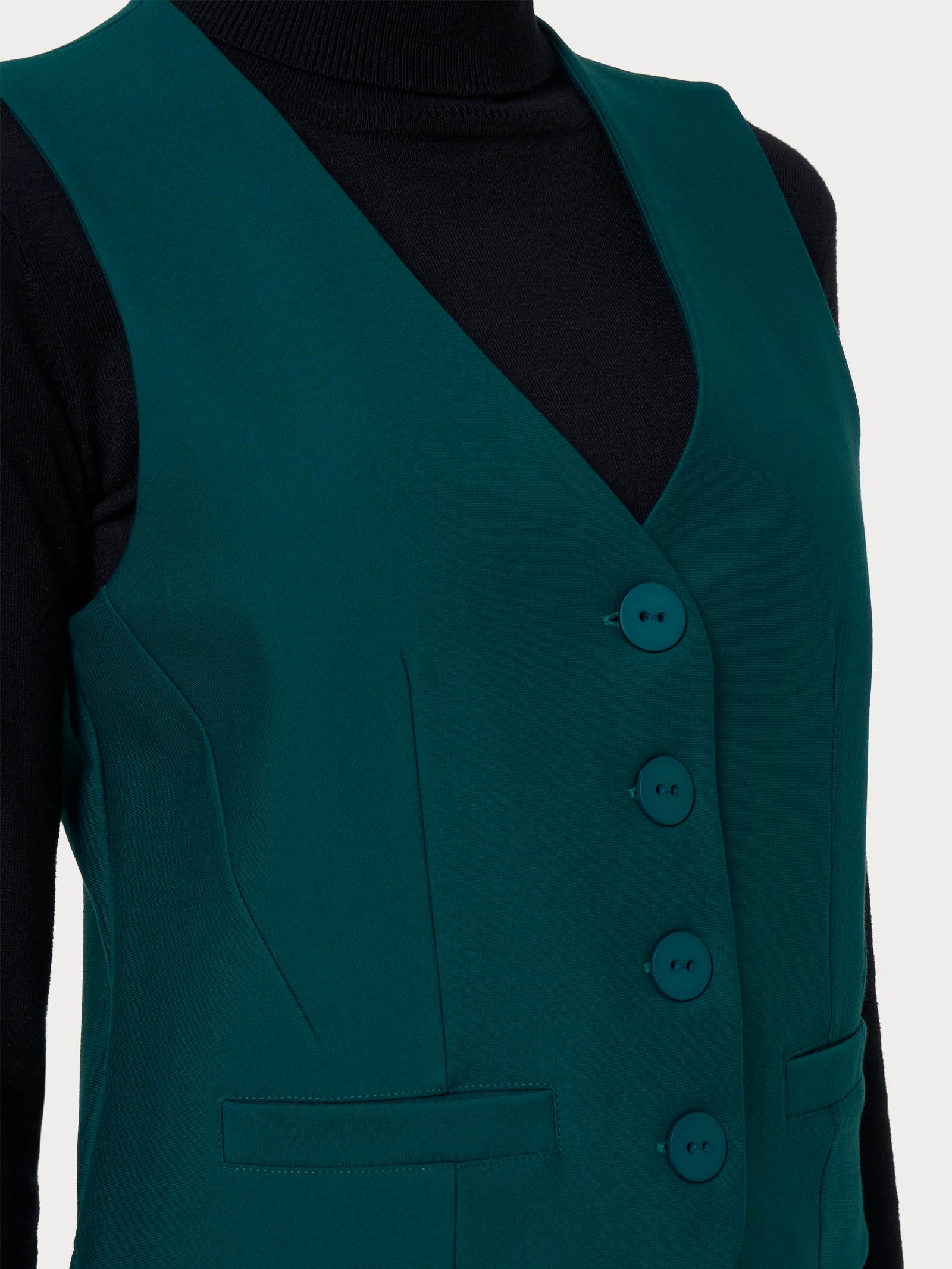 Ragno Compact Gilet donna Rain Forest 4 bottoni