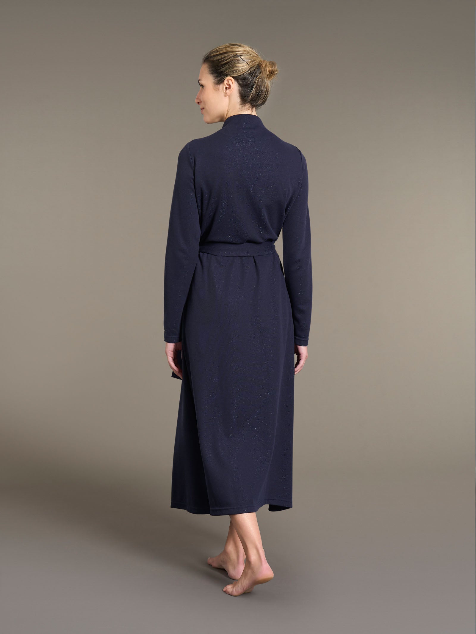 Ragno Vestaglia Lunga cotone lurex Tenebre