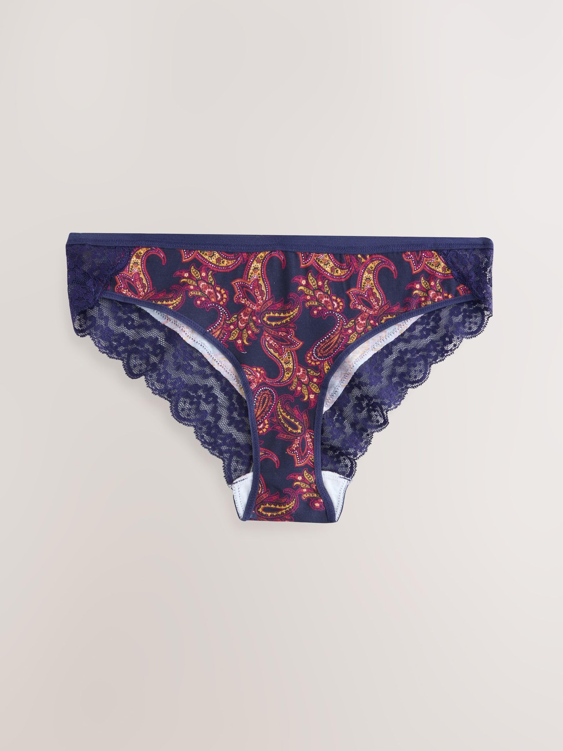 Next slip bikini pizzo donna confezione 4 pezzi taglia 44