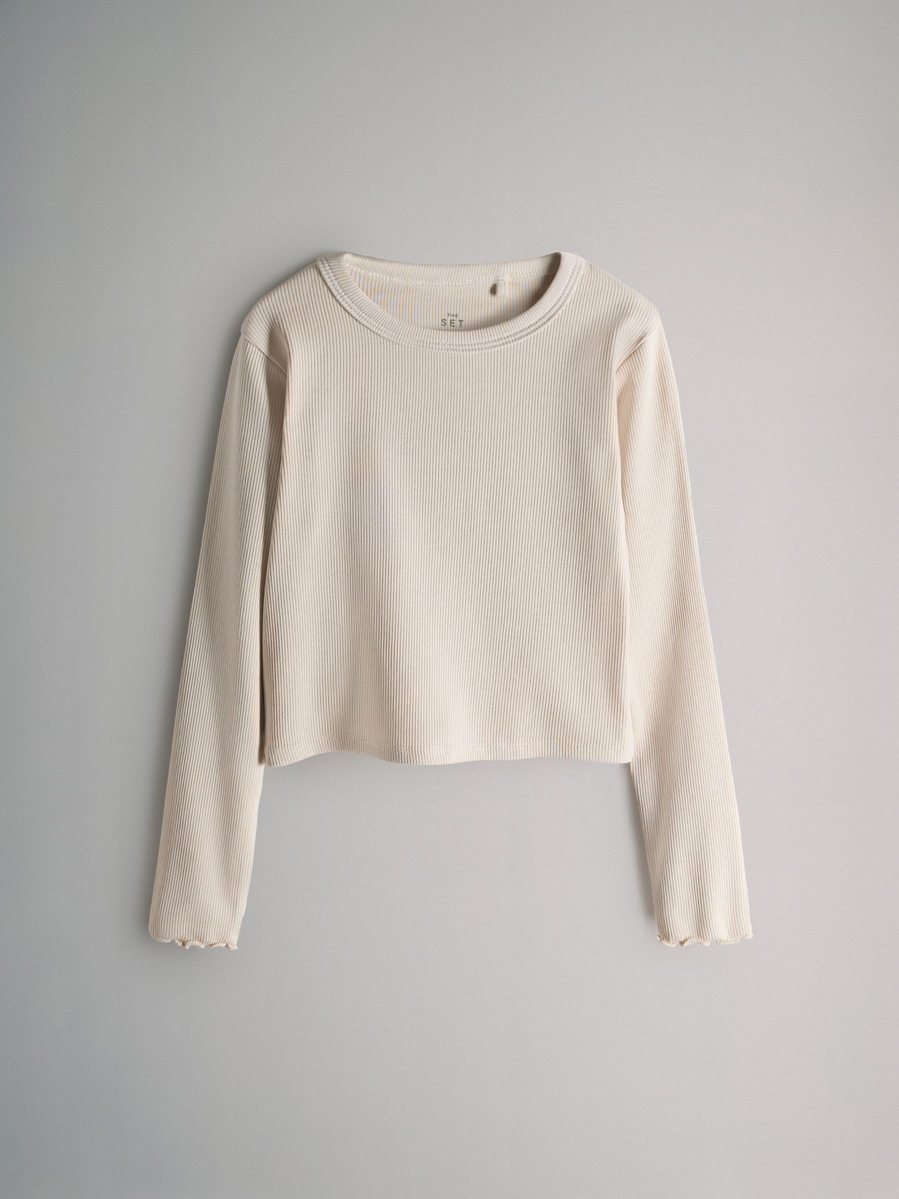 The Set maglia coste bambina 7 pezzi manica lunga