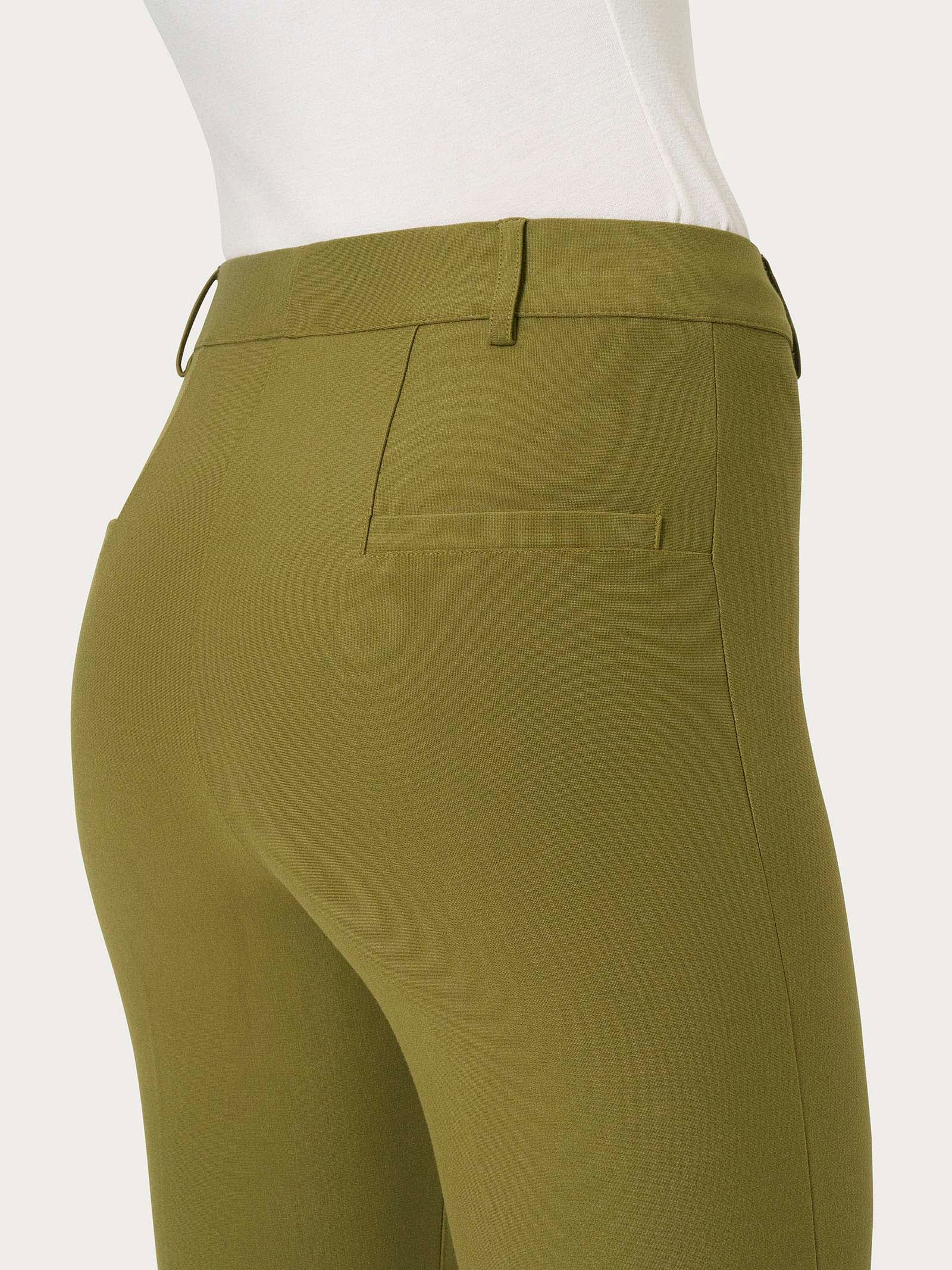 Ragno Compact pantalone flare caviglia Sphagnum elastico