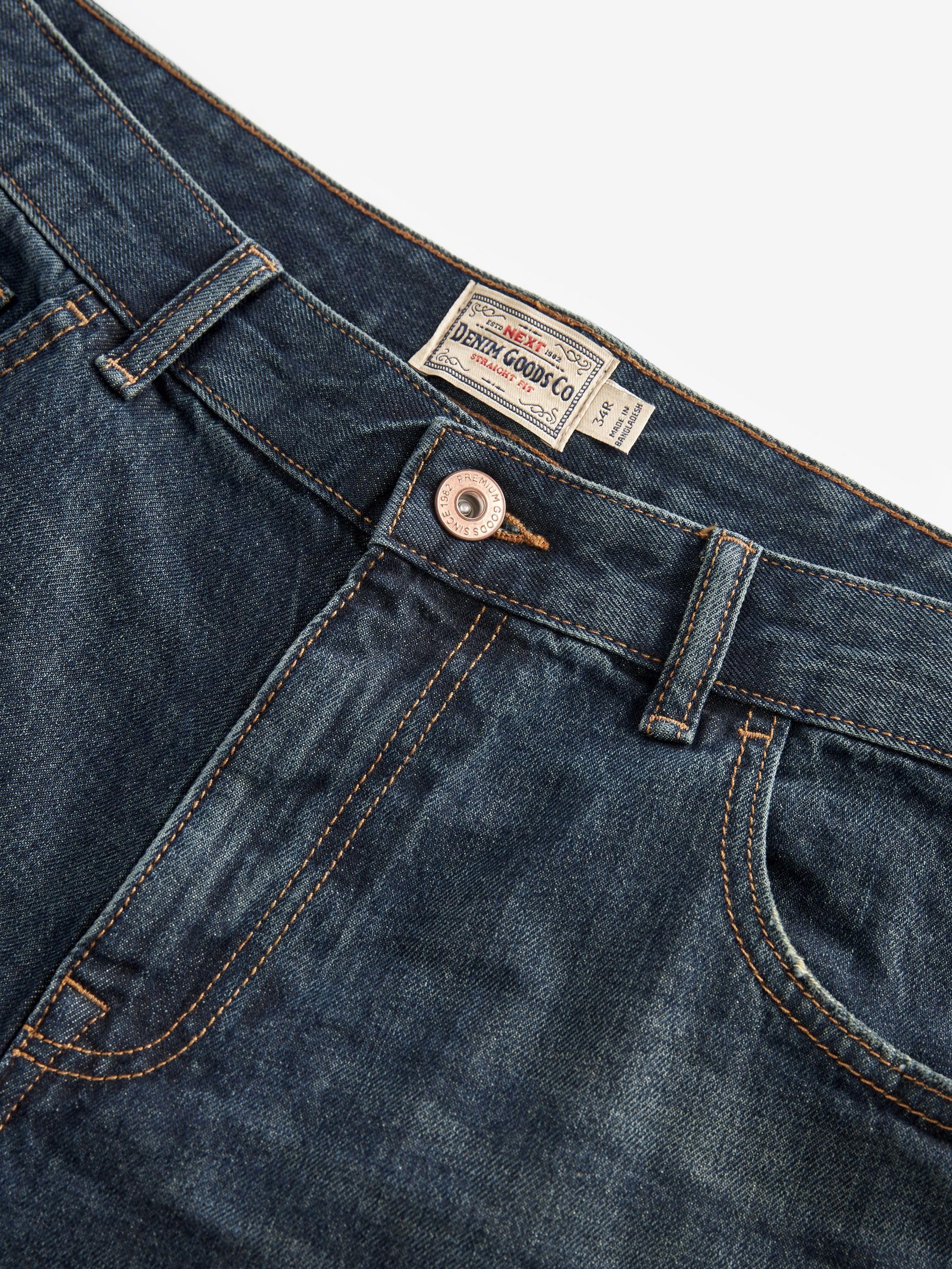 Next Jeans Bootcut Uomo 100% Cotone Denim Classico