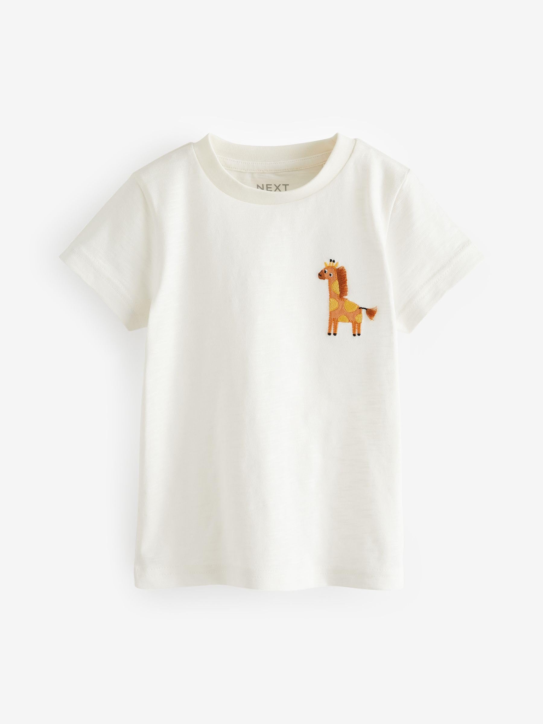 Geo Next t-shirt ragazzo cotone 4 pezzi manica corta
