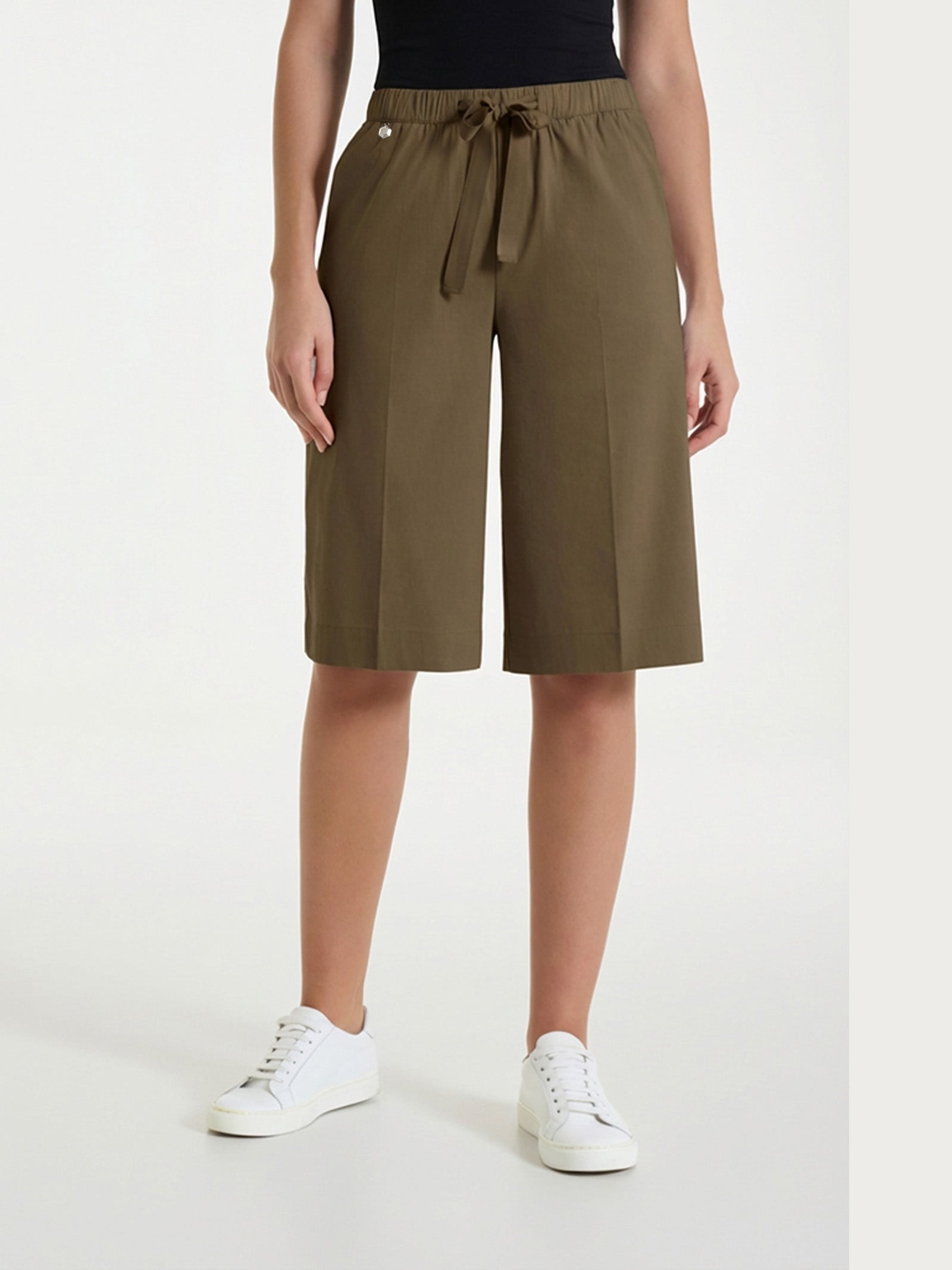 Ragno Super Fresh Bermuda Donna Dark Olive Cotone