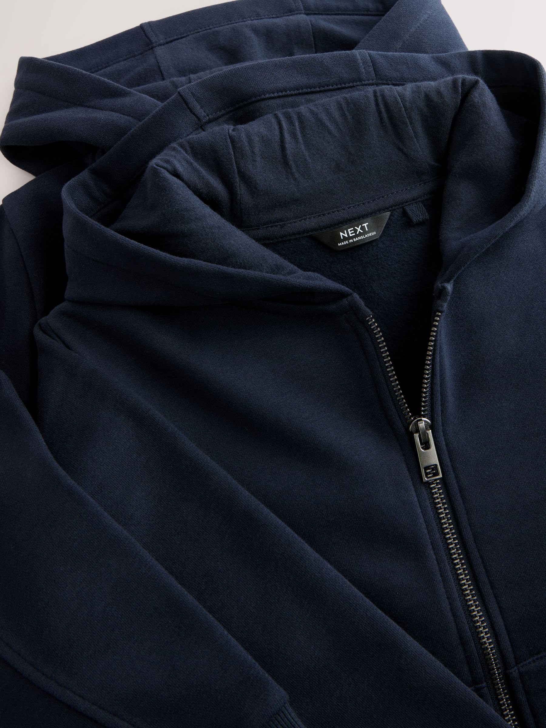 Geo Next Felpe ragazzo zip cappuccio 104 confezione da 3