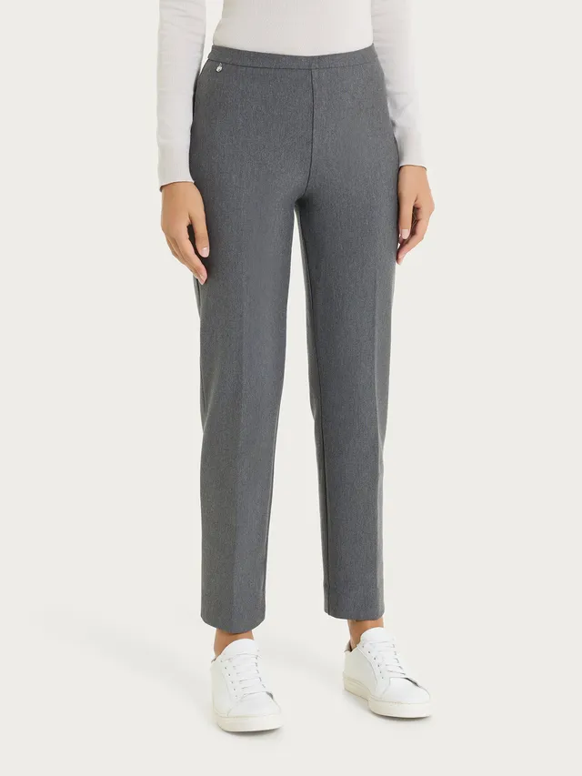 Ragno Compact Pantalone Dritto Ardesia Modellante