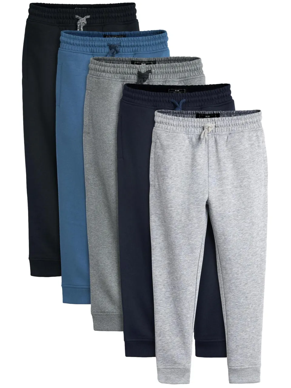 Geo Next Basic jogging bambino cotone 158 5 pezzi slim