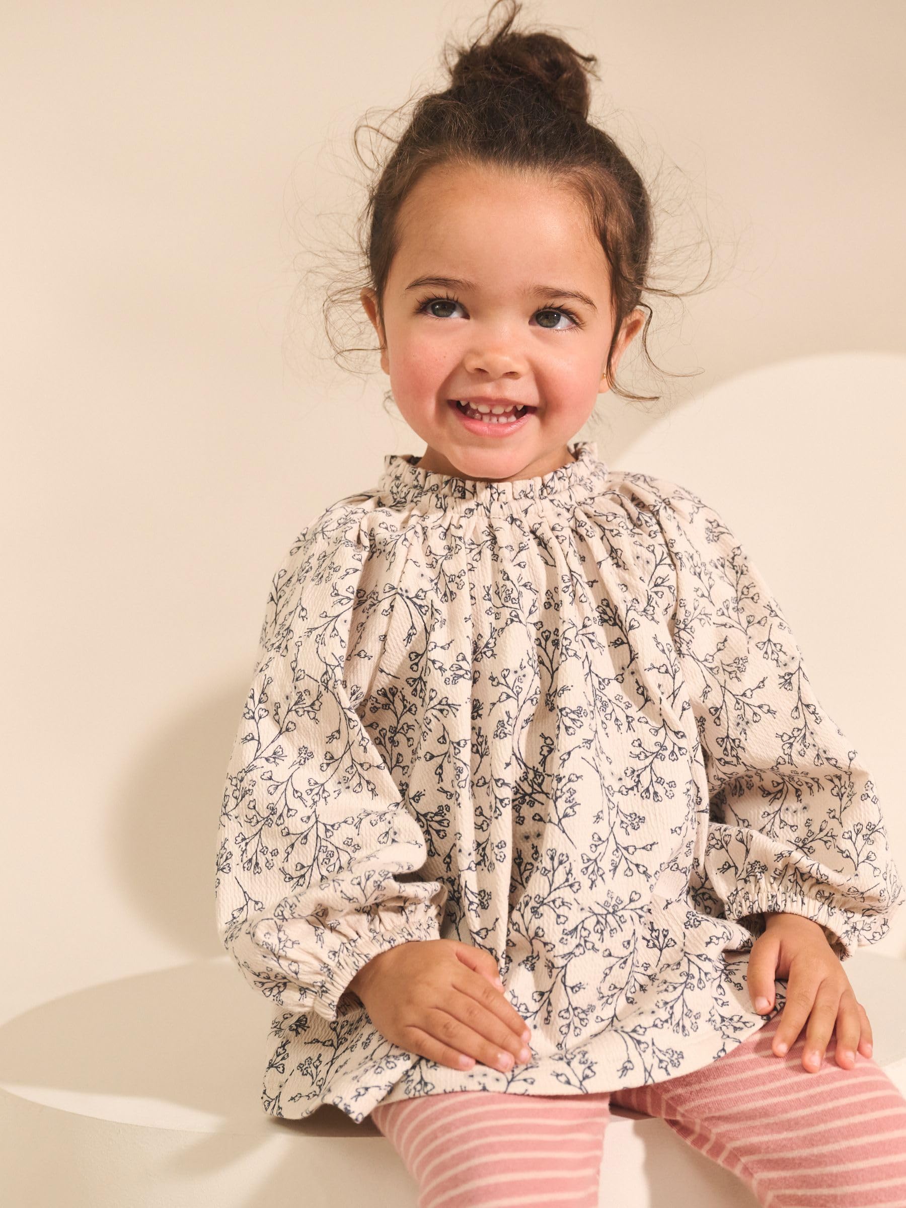 Next top ricami maniche lunghe bambina