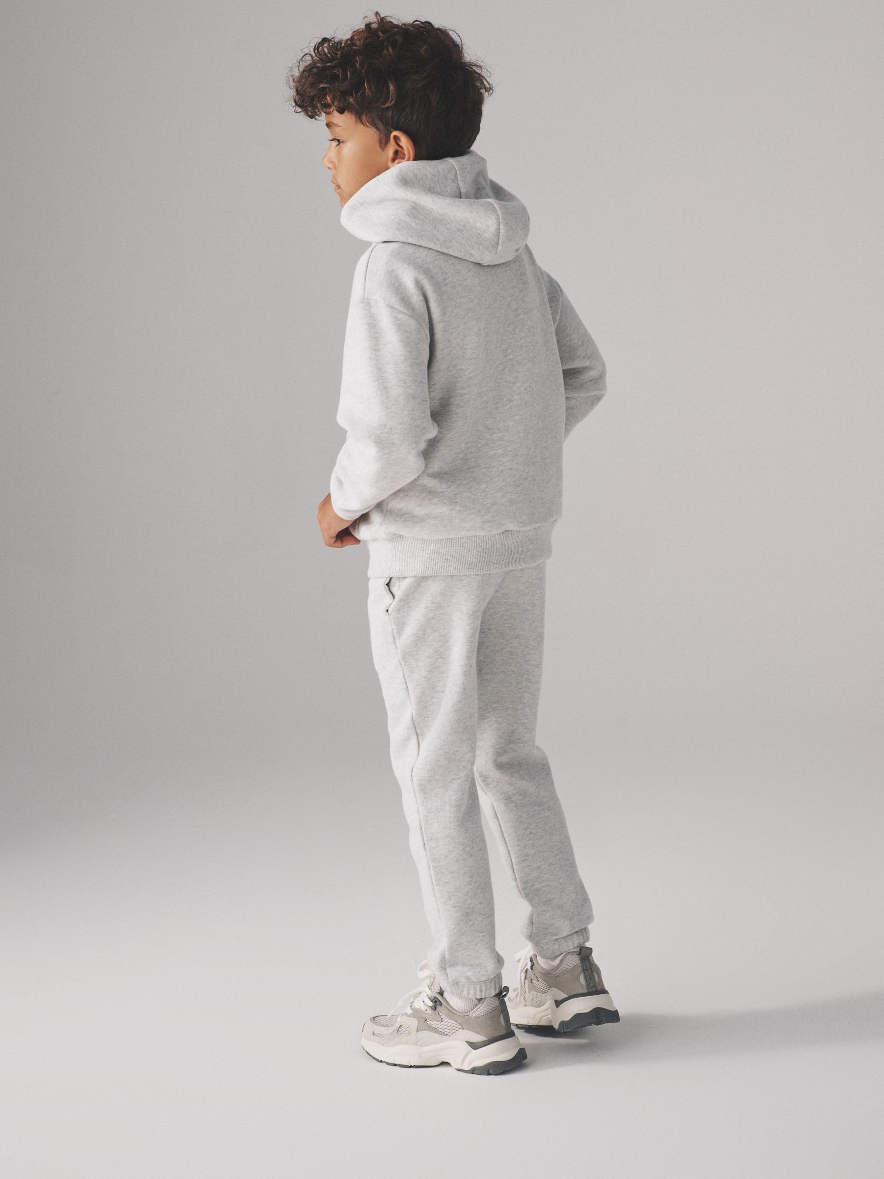 Geo Next The Set tuta bambino 2 pezzi grigia con cappuccio