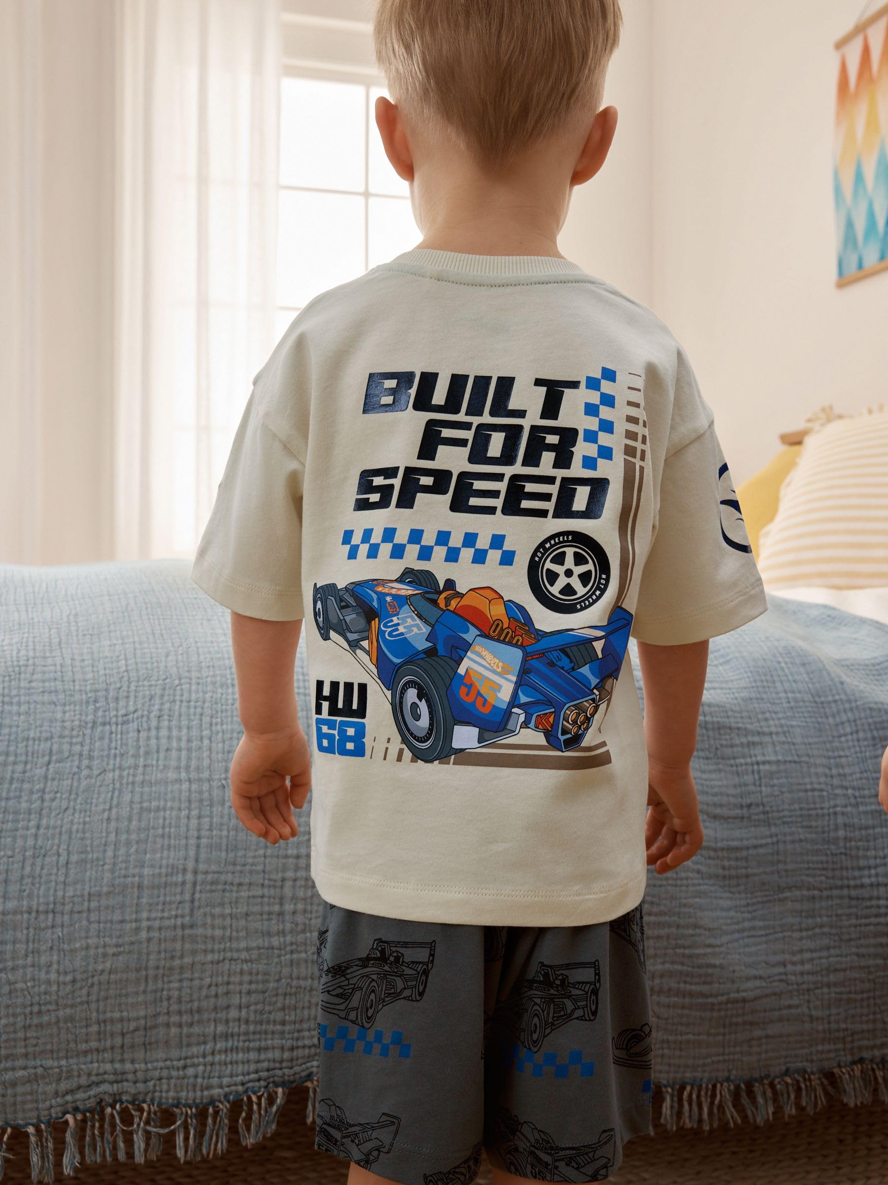 Next Hot Wheels pigiami corti 2 pezzi 110-116 comodi