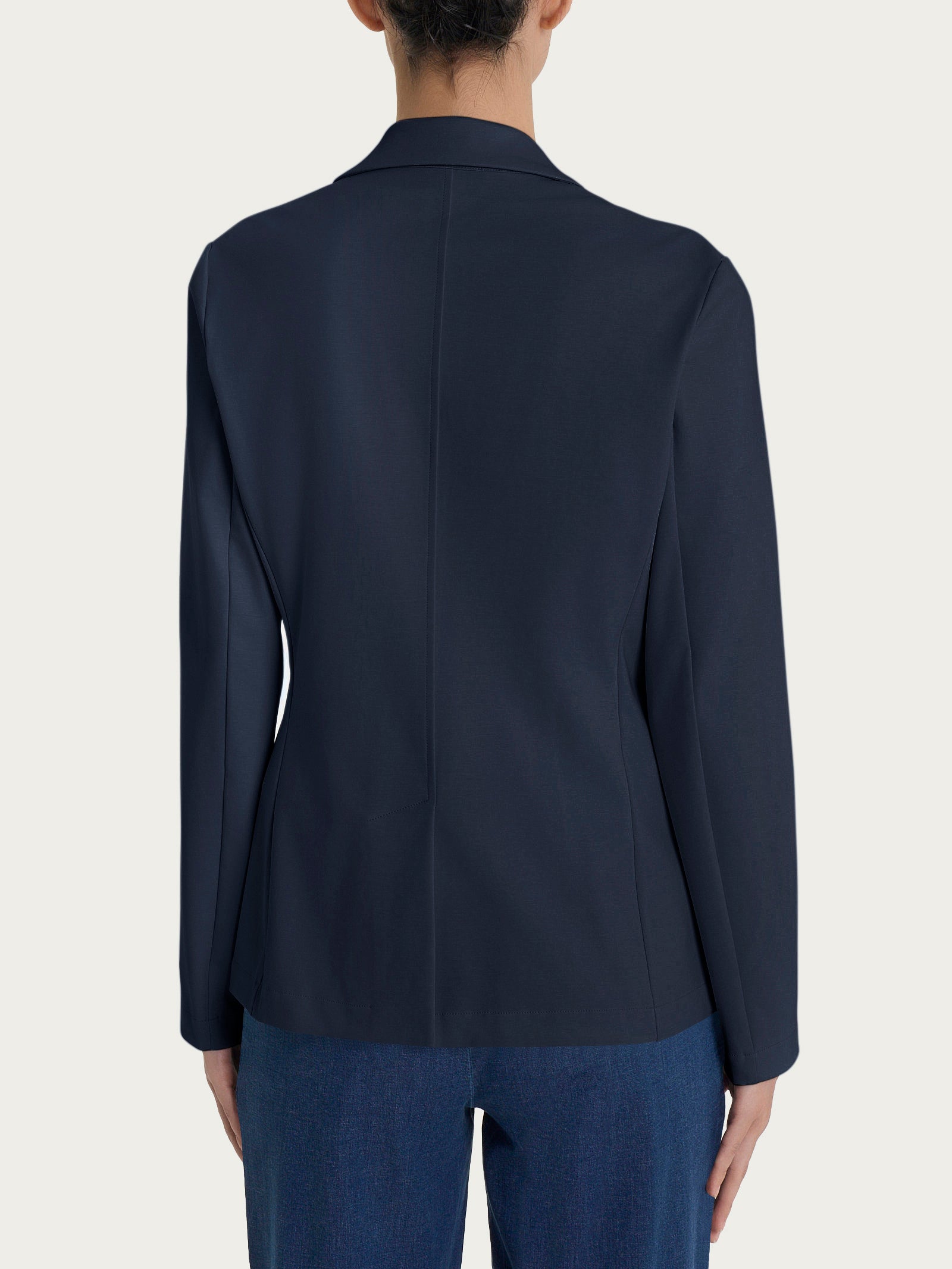 Ragno Compact Light Blazer due bottoni bleu elastico