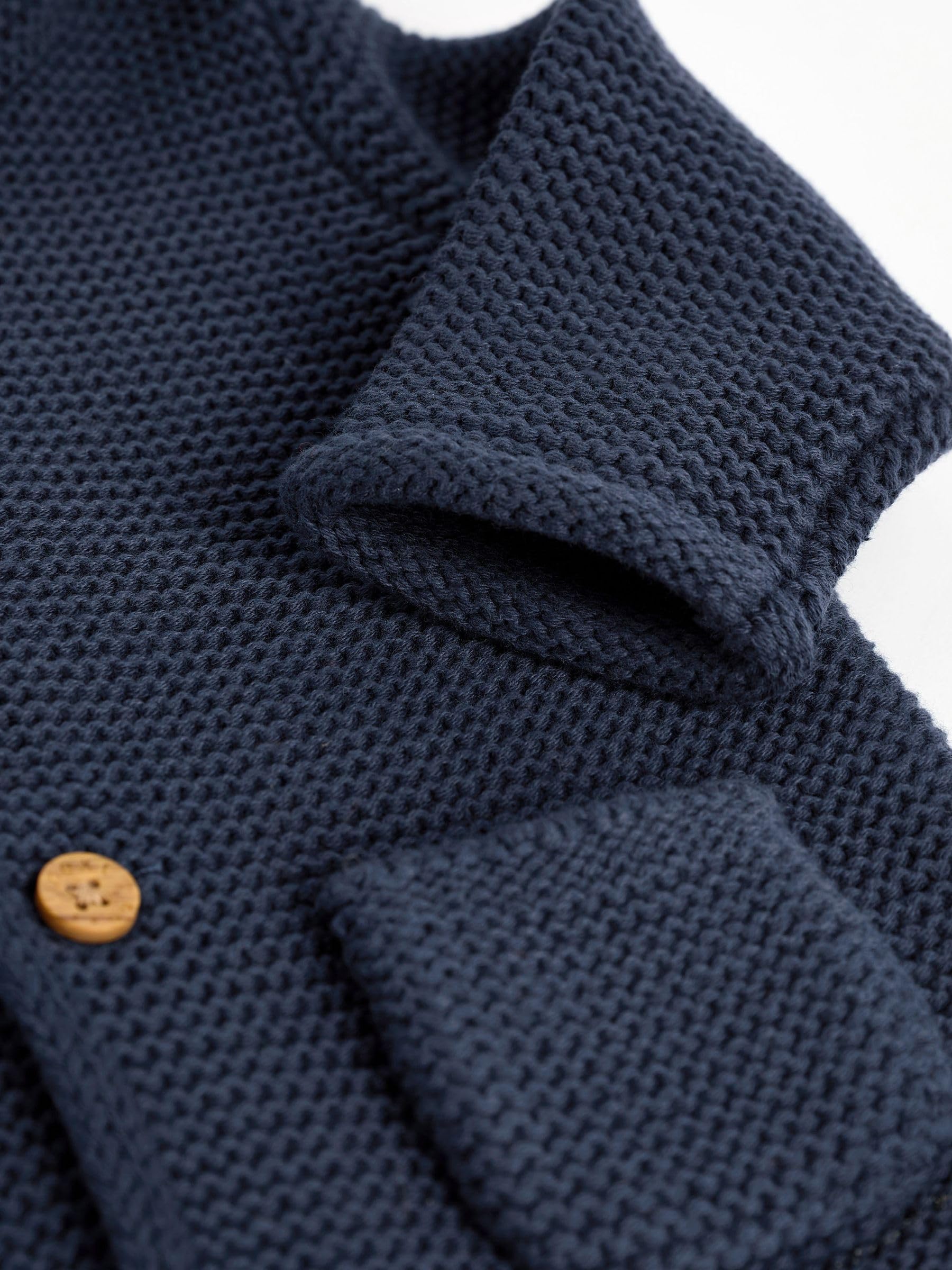 Next Cardigan Maglia Neonato 6-9 Mesi Bottone Morbido