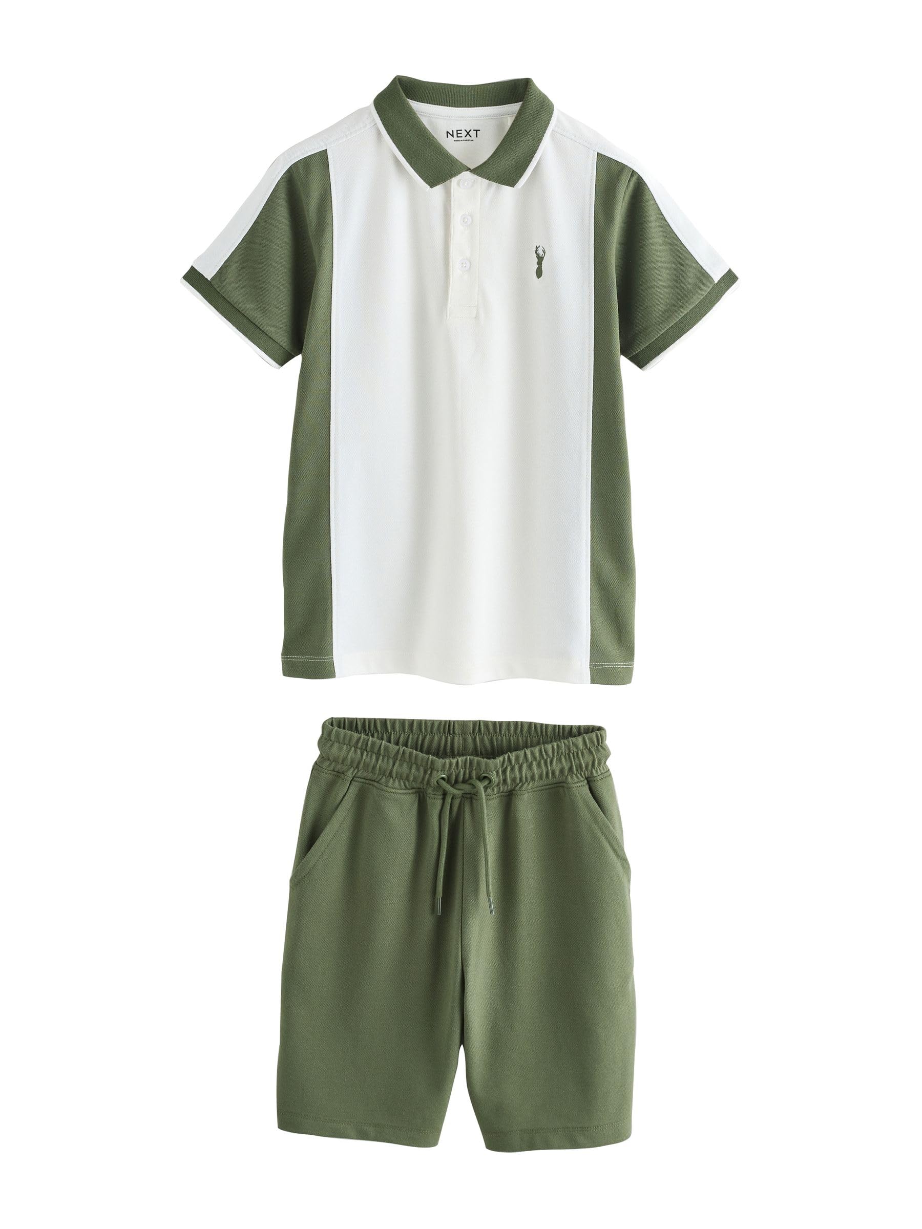 Next Completo Polo Colorblock Shorts Bambino 122