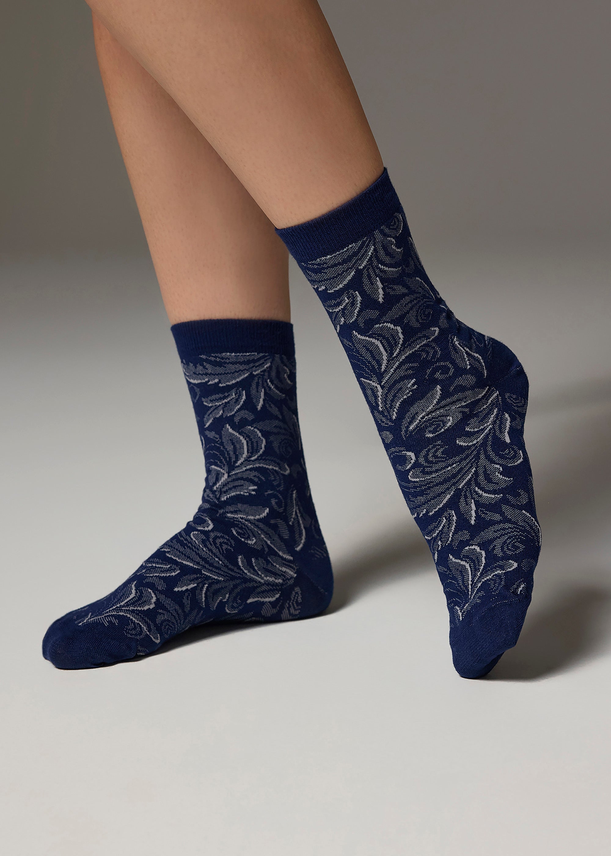 Philippe Matignon Harmonie calzini cotone foliage unici